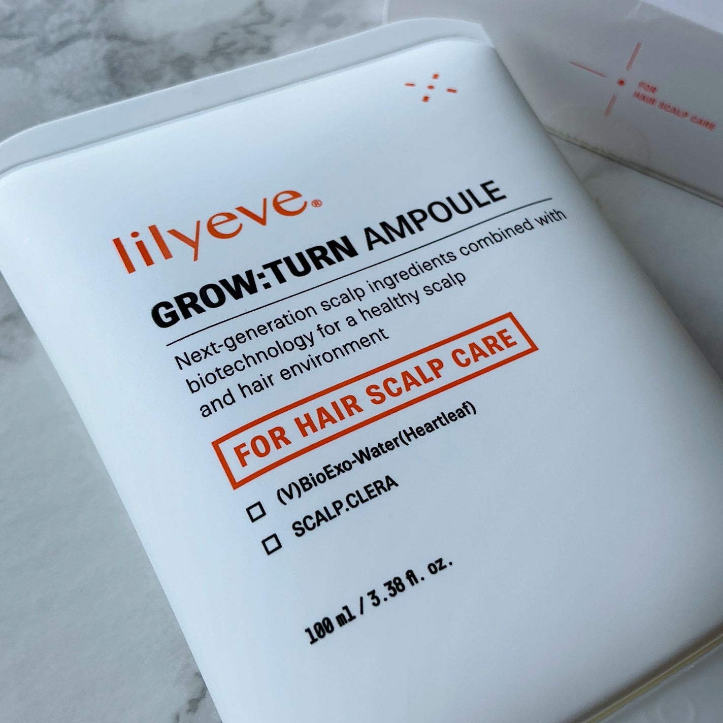 グローターンヘアアンプル/リリーイブ/頭皮ローションを使ったクチコミ(2枚目)