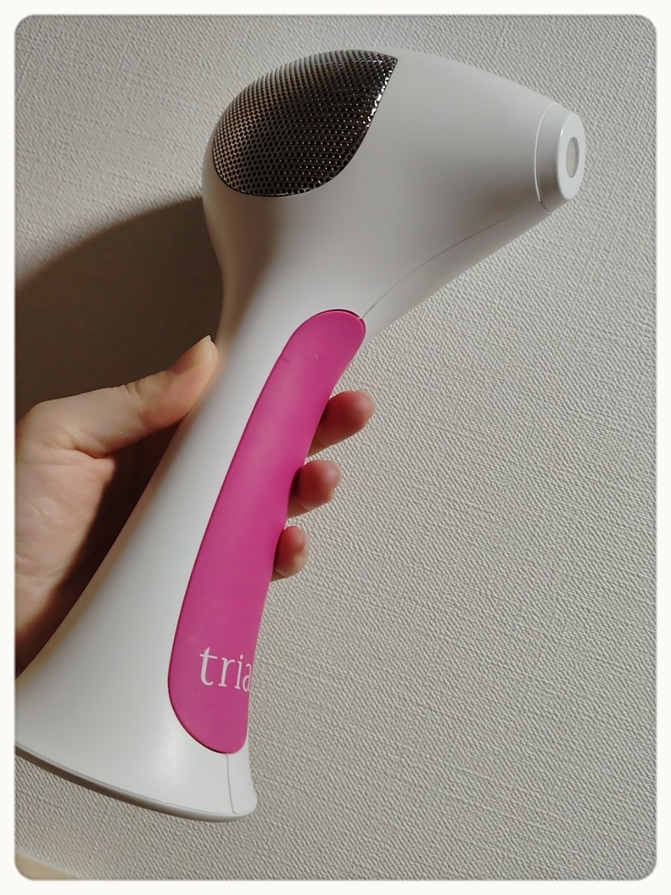 トリア・パーソナルレーザー脱毛器 4X フューシャピンク 3186D/トリア/家庭用脱毛器を使ったクチコミ（1枚目）