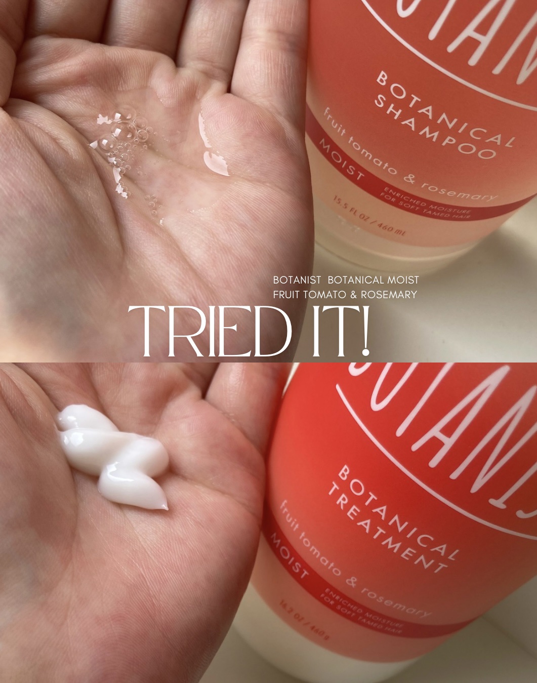 ボタニカルシャンプー/トリートメント（モイスト）フルーツトマト＆ローズマリーの香り/BOTANIST/シャンプー・コンディショナーを使ったクチコミ（2枚目）