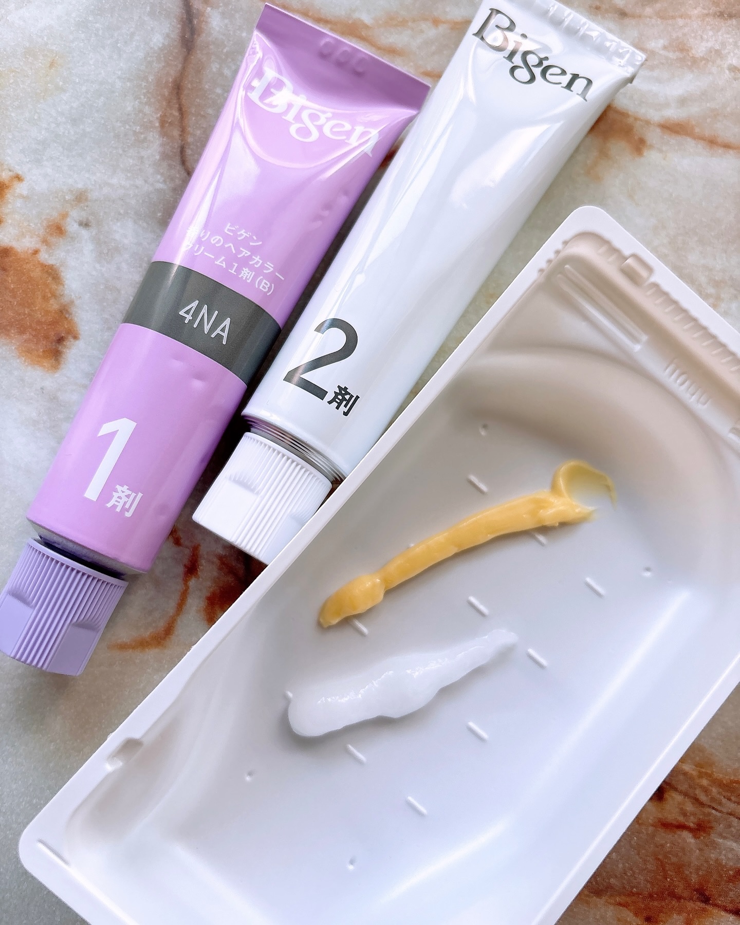 香りのヘアカラー クリーム/ビゲン/ヘアカラーを使ったクチコミ（3枚目）