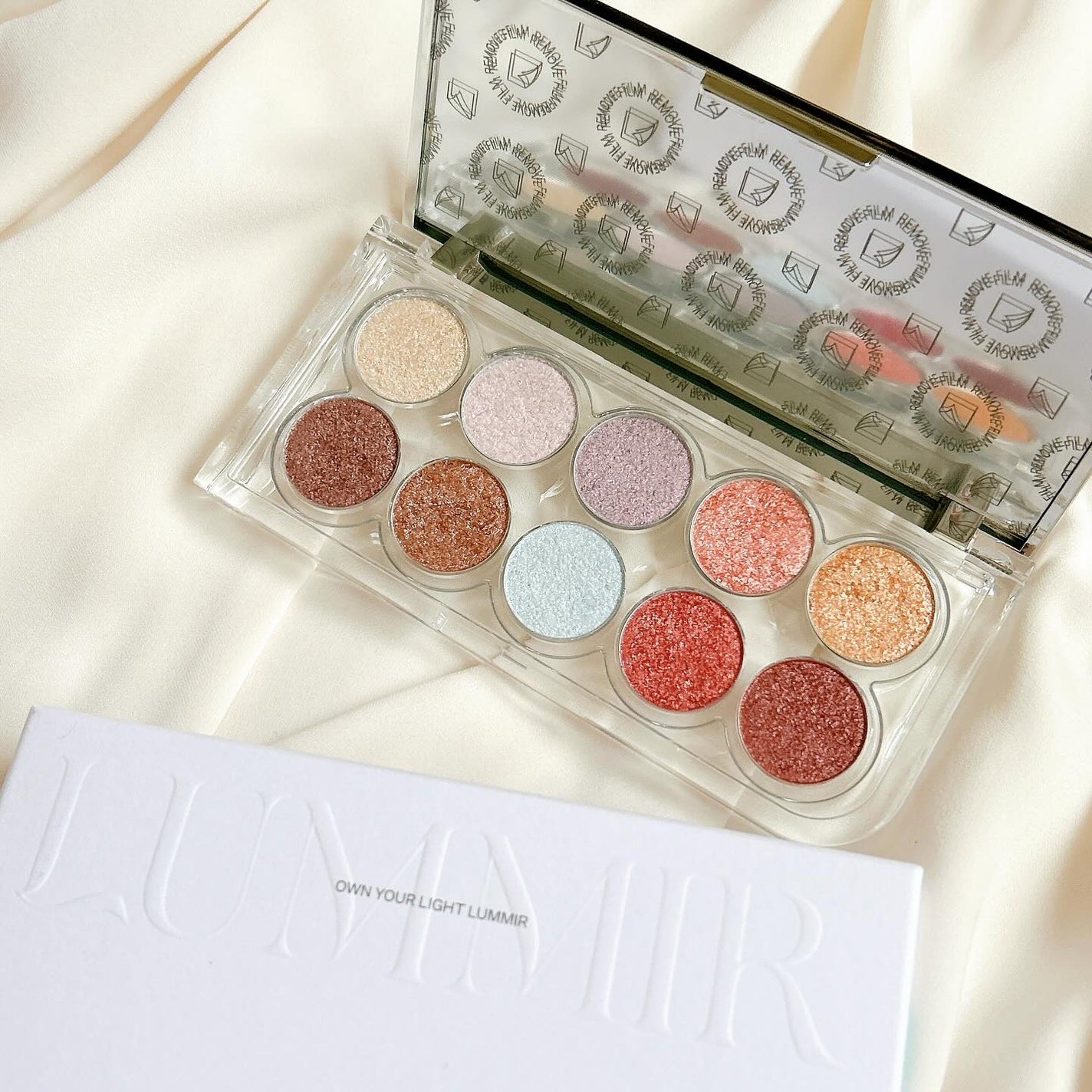 ライト オン アイズ シャドウ パレット/Lummir/アイシャドウパレットを使ったクチコミ(1枚目)