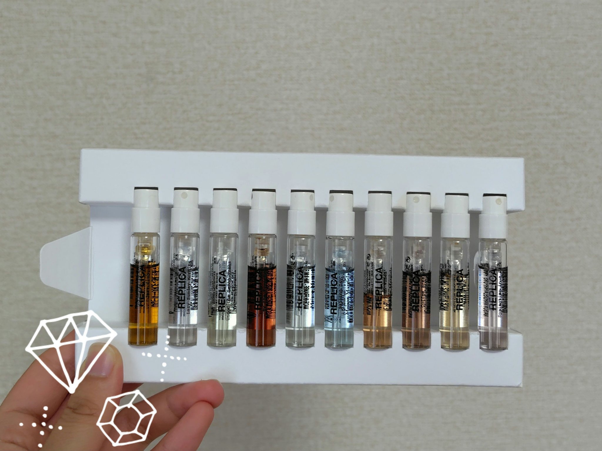 レプリカ メモリー ボックス/Maison Margiela Fragrances/その他キットセットを使ったクチコミ（2枚目）