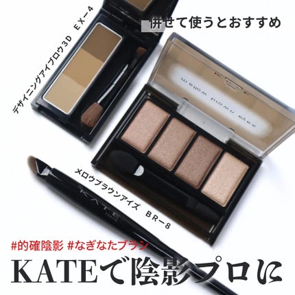ケイト デザイニングアイブロウ3D/KATE/パウダーアイブロウを使ったクチコミ(5枚目)