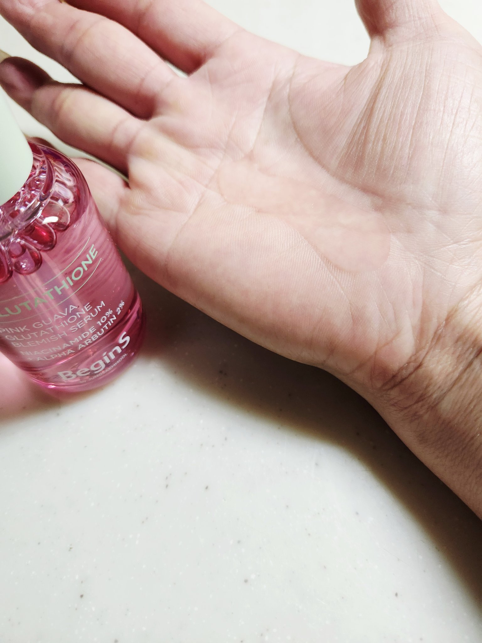 ビギンスバイジョンセンムルピンクGBセラム/BeginS by JUNGSAEMMOOL/美容液を使ったクチコミ（3枚目）