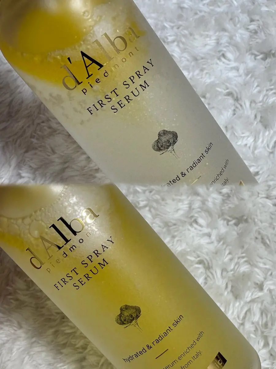 ダルバ ホワイトトリュフファーストスプレーセラム/ダルバ/ミスト状化粧水を使ったクチコミ（2枚目）