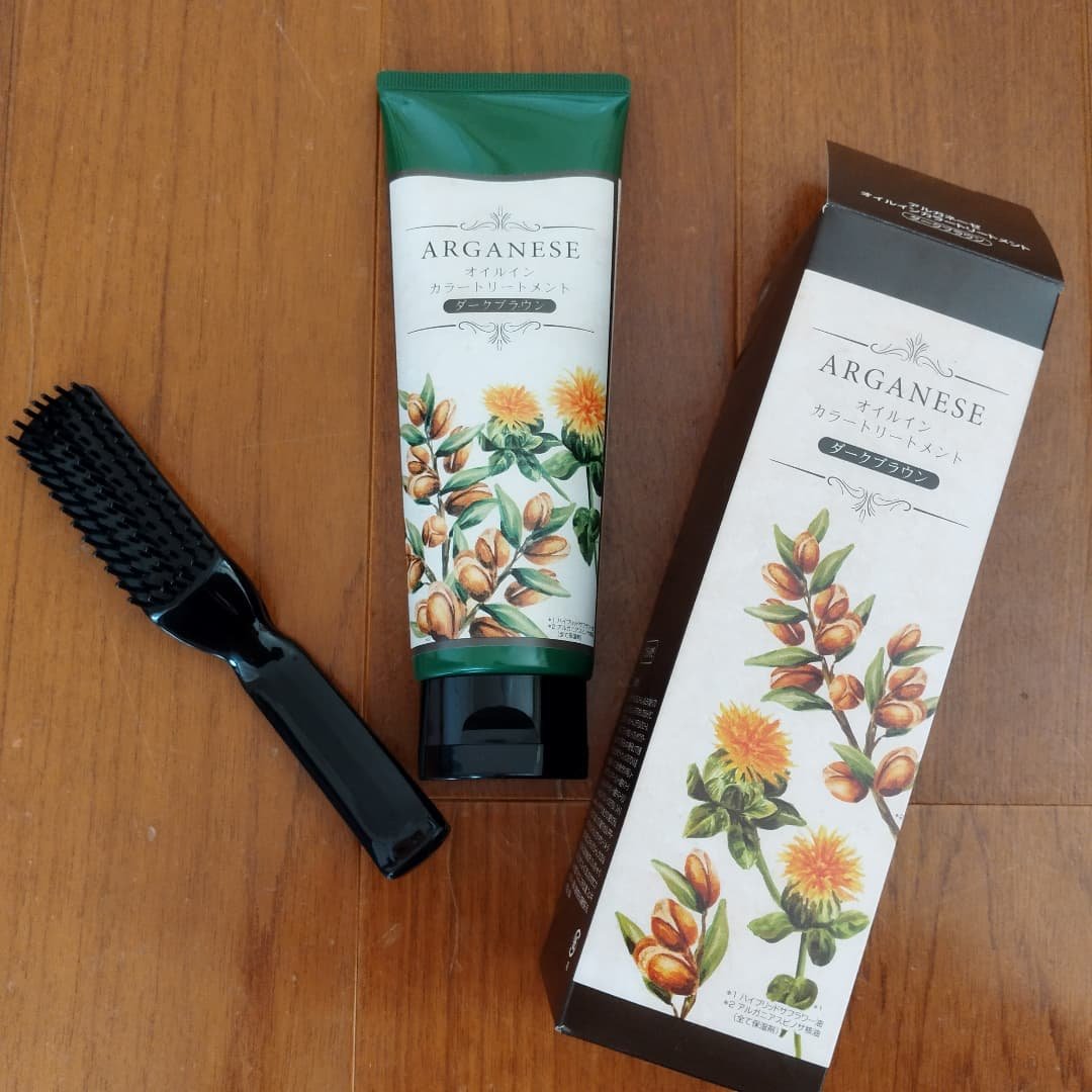 アルガネーゼ オイルインカラートリートメント/ウィルミナ/ヘアカラーを使ったクチコミ（2枚目）