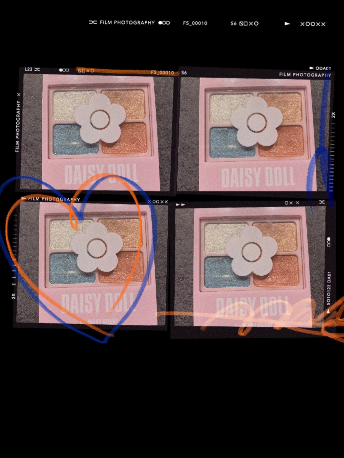 デイジードール アイカラー パレット/DAISY DOLL by MARY QUANT/アイシャドウパレットを使ったクチコミ(1枚目)