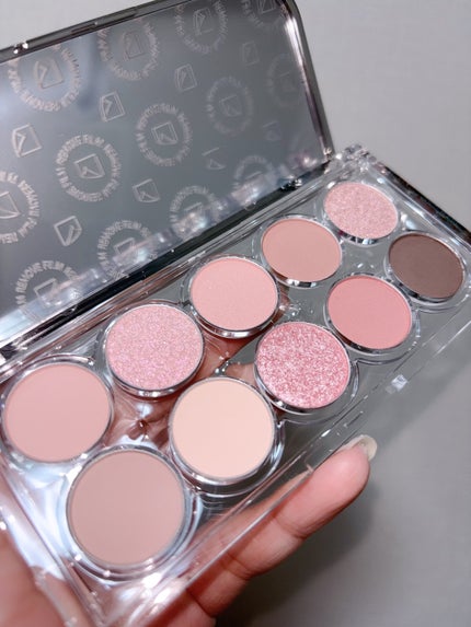 ライトオンアイズシャドウパレット/ルミル/アイシャドウパレットを使ったクチコミ(4枚目)