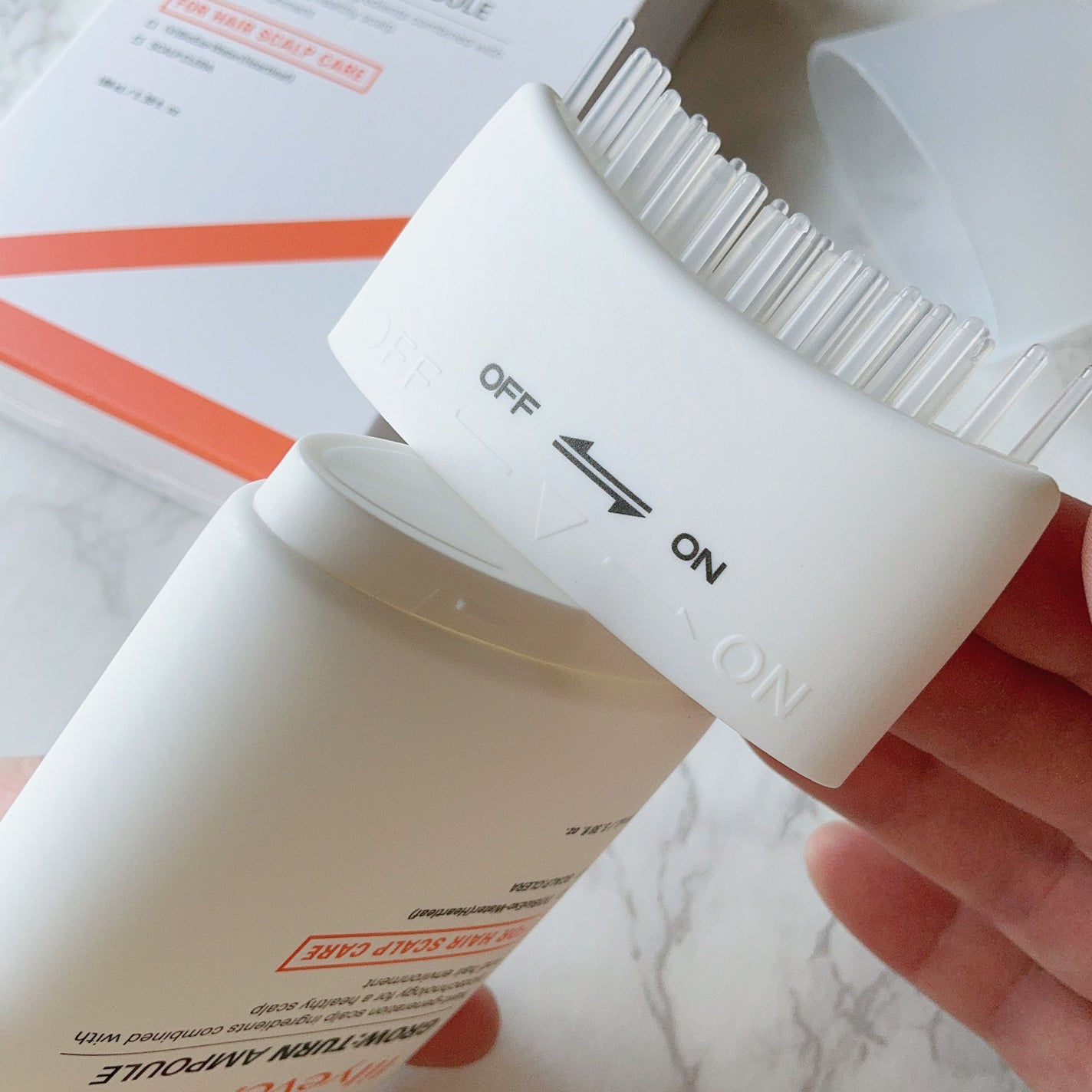 グローターンヘアアンプル/リリーイブ/頭皮ローションを使ったクチコミ(5枚目)