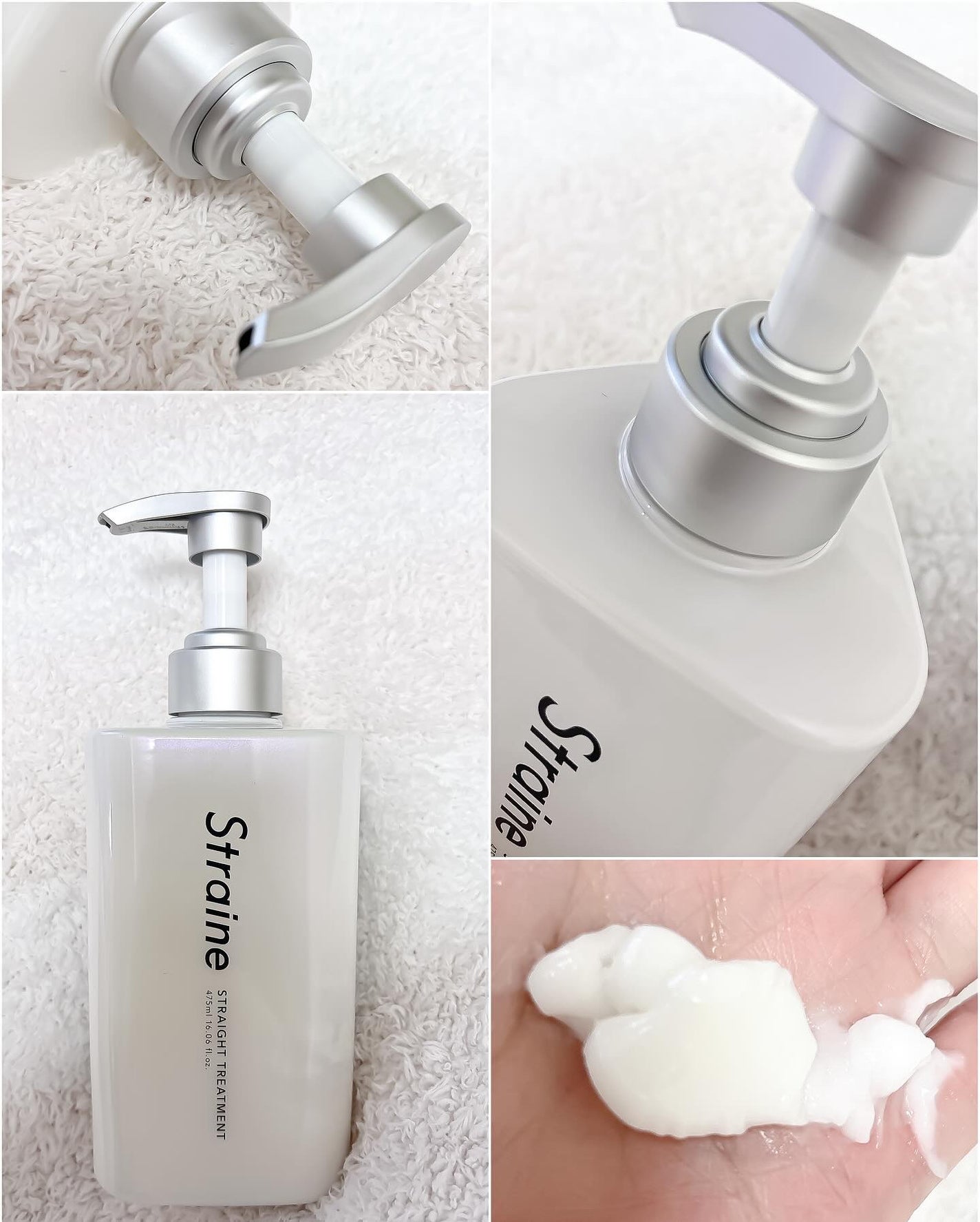 ストレートシャンプー/ストレートトリートメント ホワイトブロッサムの香り/Straine/市販シャンプーを使ったクチコミ(6枚目)