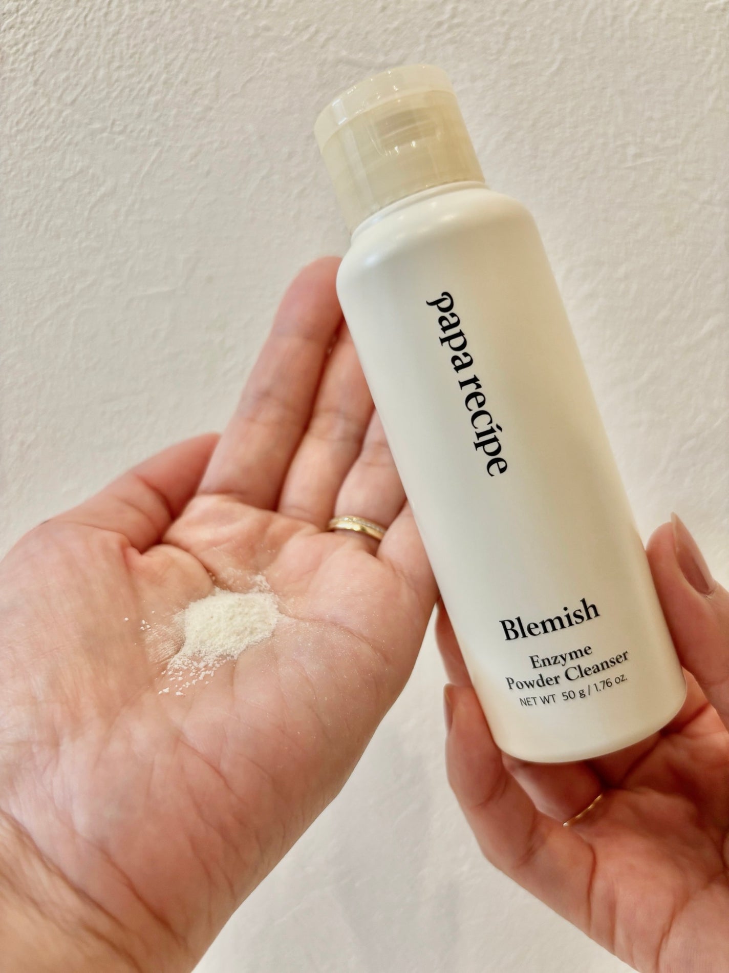 ブレミッシュ 酵素 洗顔パウダー/PAPA RECIPE/洗顔パウダーを使ったクチコミ(2枚目)