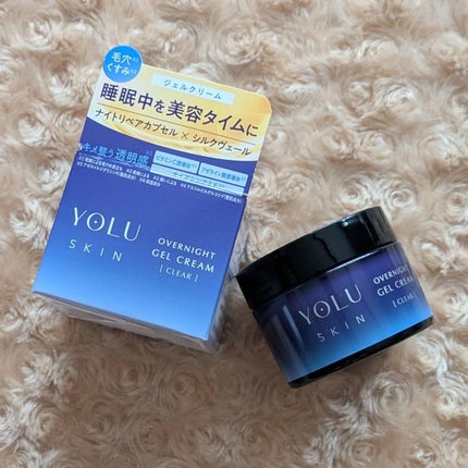 ヨル スキン オーバーナイトジェルクリーム クリア/YOLU/フェイスクリームを使ったクチコミ(5枚目)