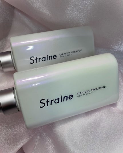 ストレートシャンプー/ストレートトリートメント ホワイトブロッサムの香り/Straine/市販シャンプーを使ったクチコミ(4枚目)