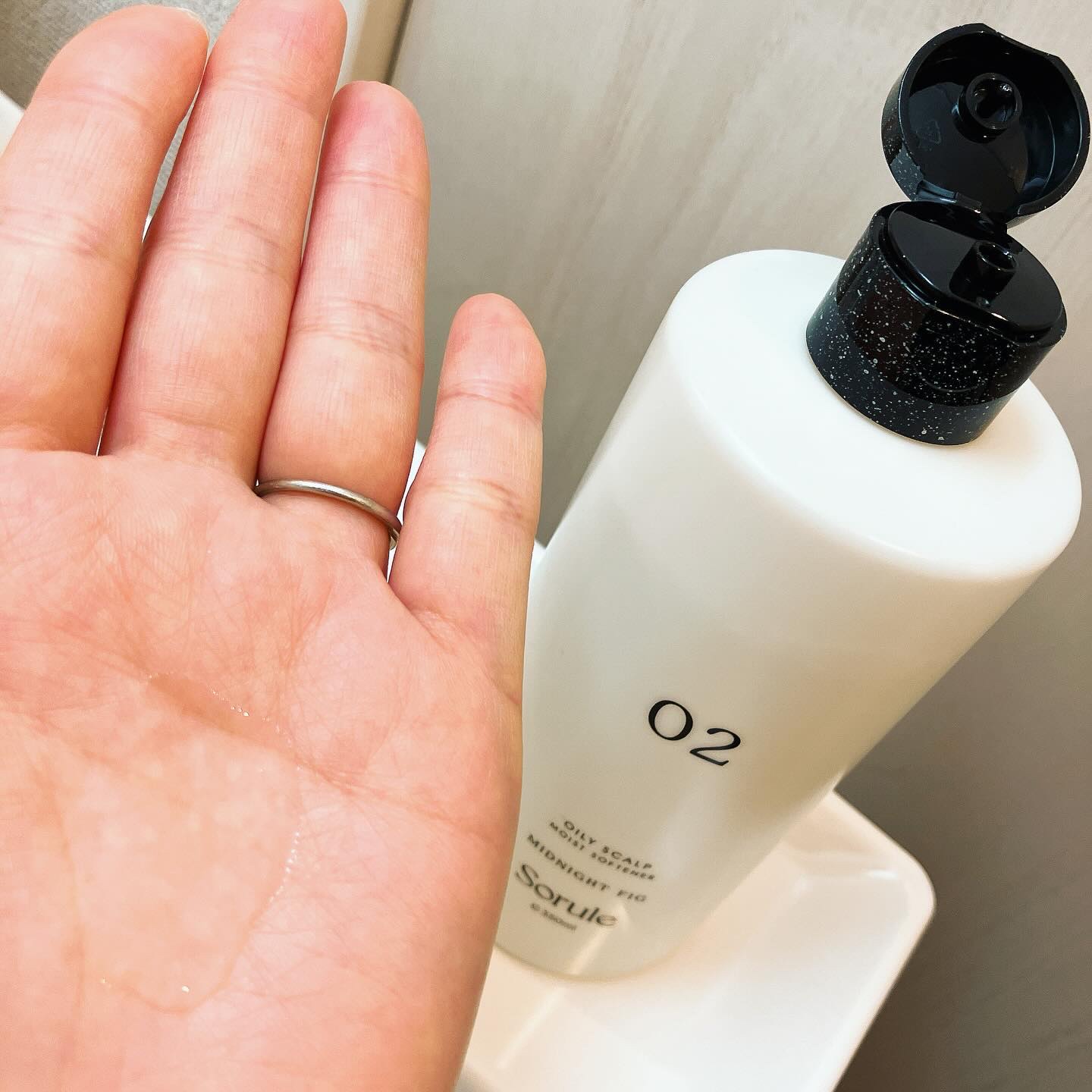 モイストソフナー 02オイリースカルプ/Sorule/市販シャンプーを使ったクチコミ（3枚目）