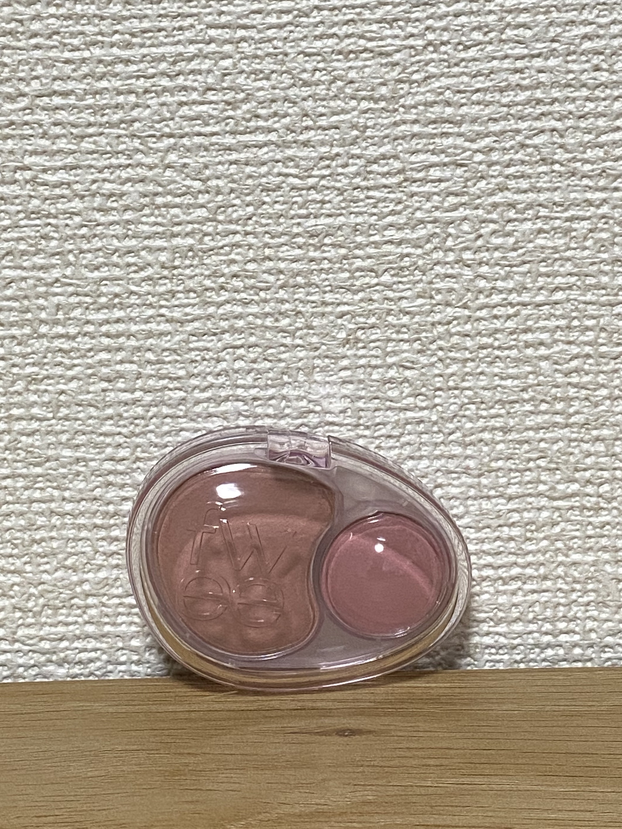 デュアルチークメロウ/fwee/ジェル・クリームチークを使ったクチコミ（2枚目）