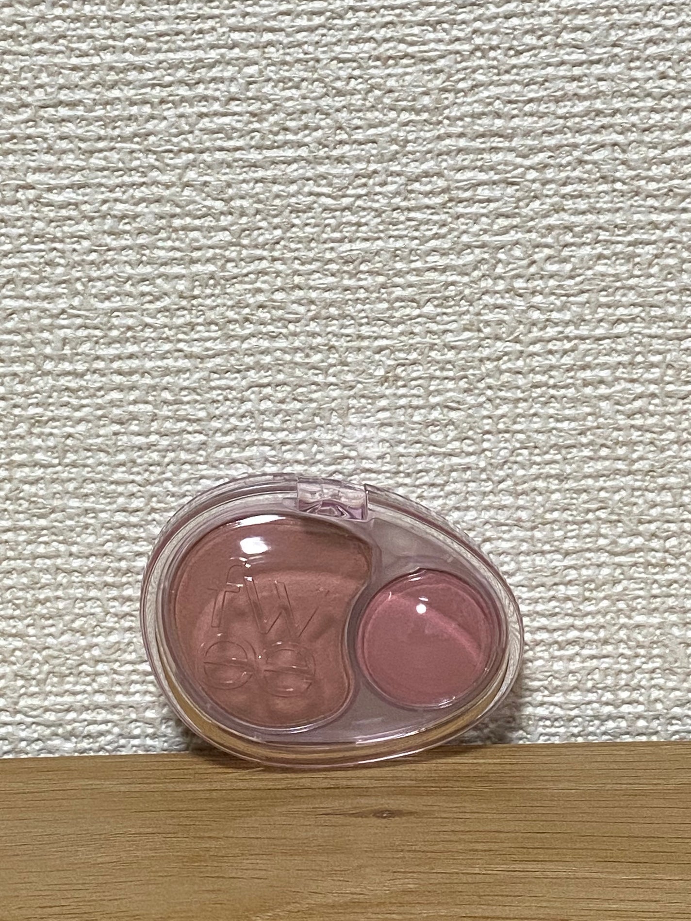 デュアルチークメロウ/fwee/ジェル・クリームチークを使ったクチコミ(2枚目)