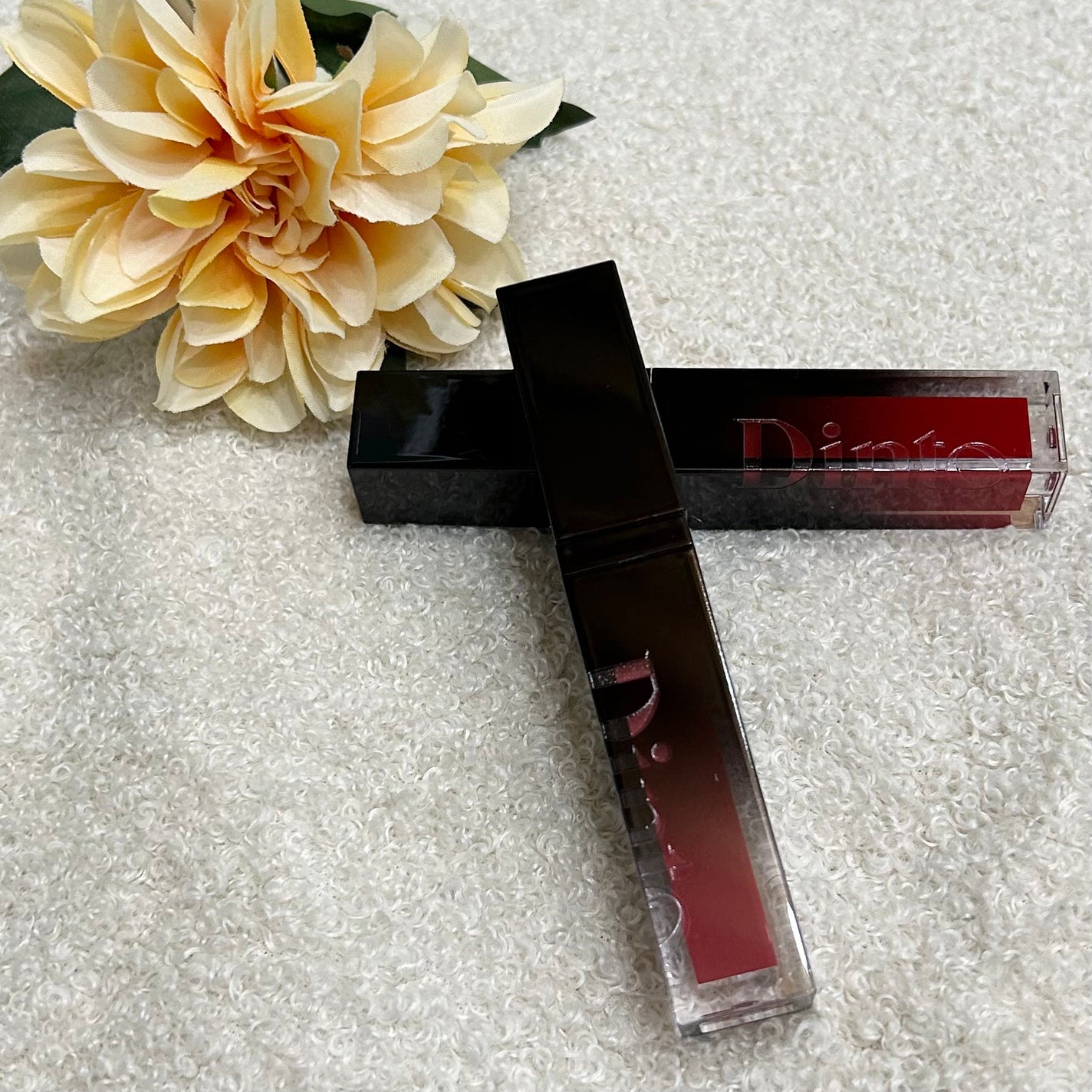 ディープキスド プランピング リップエナメル/Dinto/リップグロスを使ったクチコミ(1枚目)