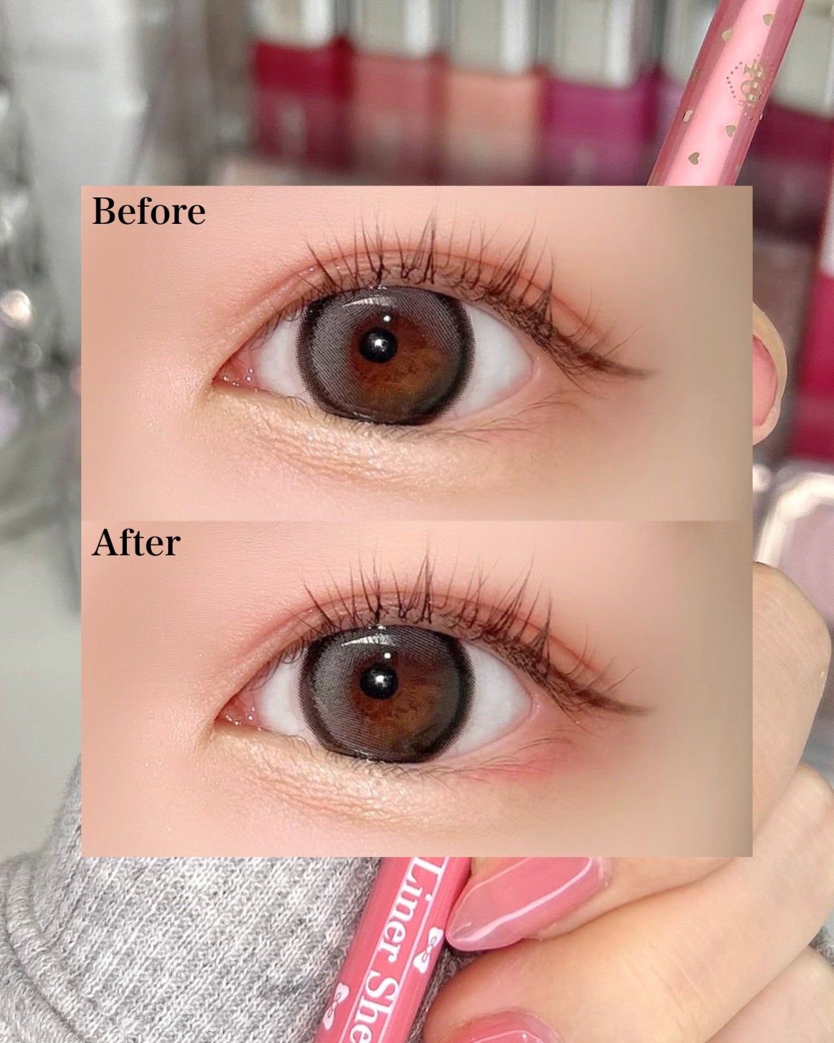 クリーミータッチライナー シアー/キャンメイク/ジェルアイライナーを使ったクチコミ(4枚目)