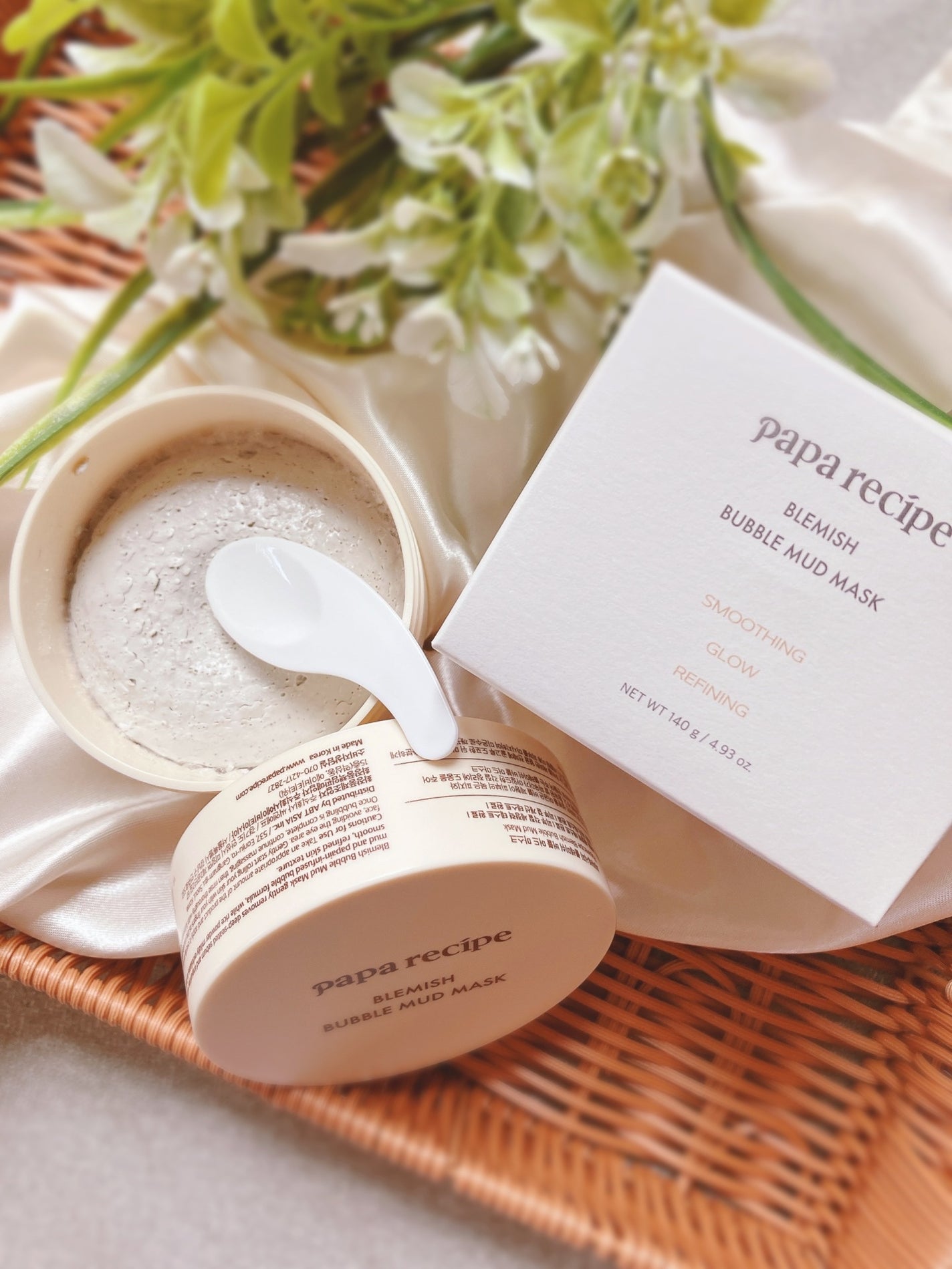 ブレミッシュバブルマッドマスク/PAPA RECIPE/スクラブ・ゴマージュを使ったクチコミ(2枚目)