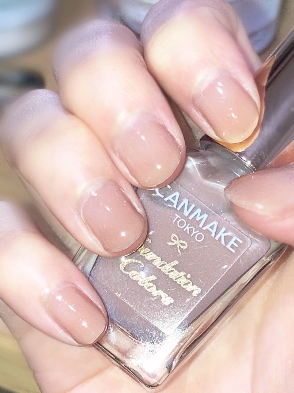 ファンデーションカラーズ/キャンメイク/マニキュアを使ったクチコミ(1枚目)