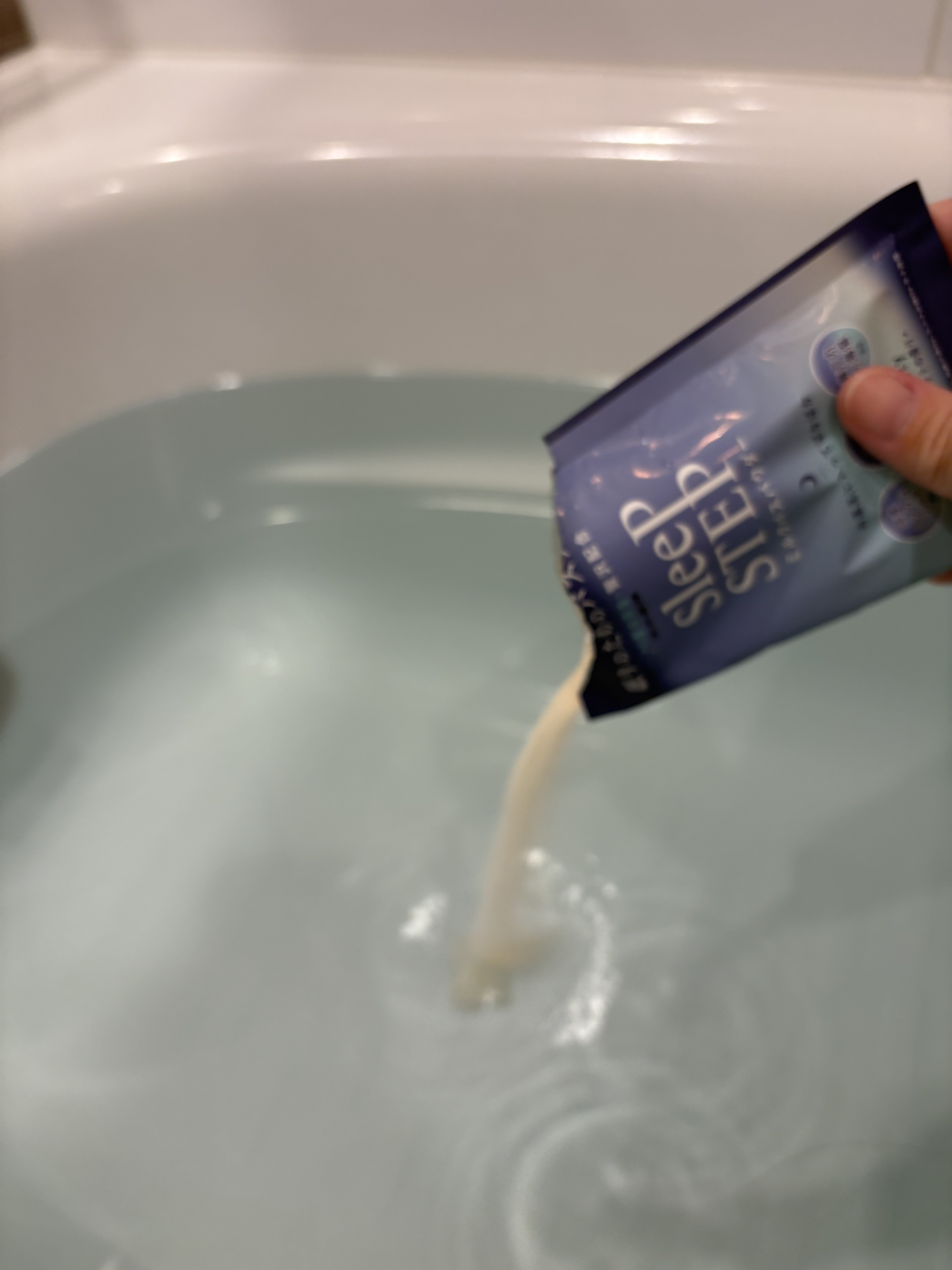 ミルクバスパウダー スイートドリーム/SLEEP STEP/炭酸系入浴剤を使ったクチコミ（3枚目）