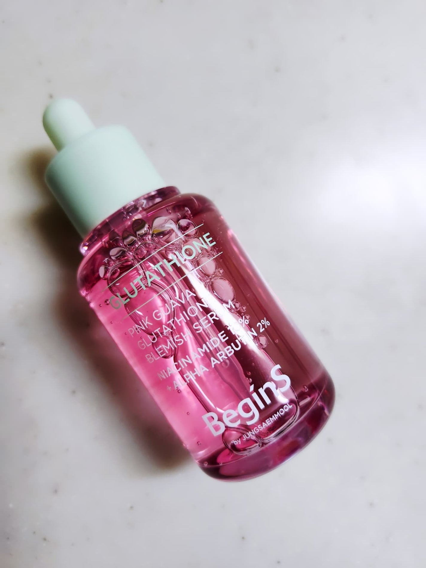 Pink Guava Glutathione Blemish Serum/BeginS by JUNGSAEMMOOL/美容液を使ったクチコミ(1枚目)