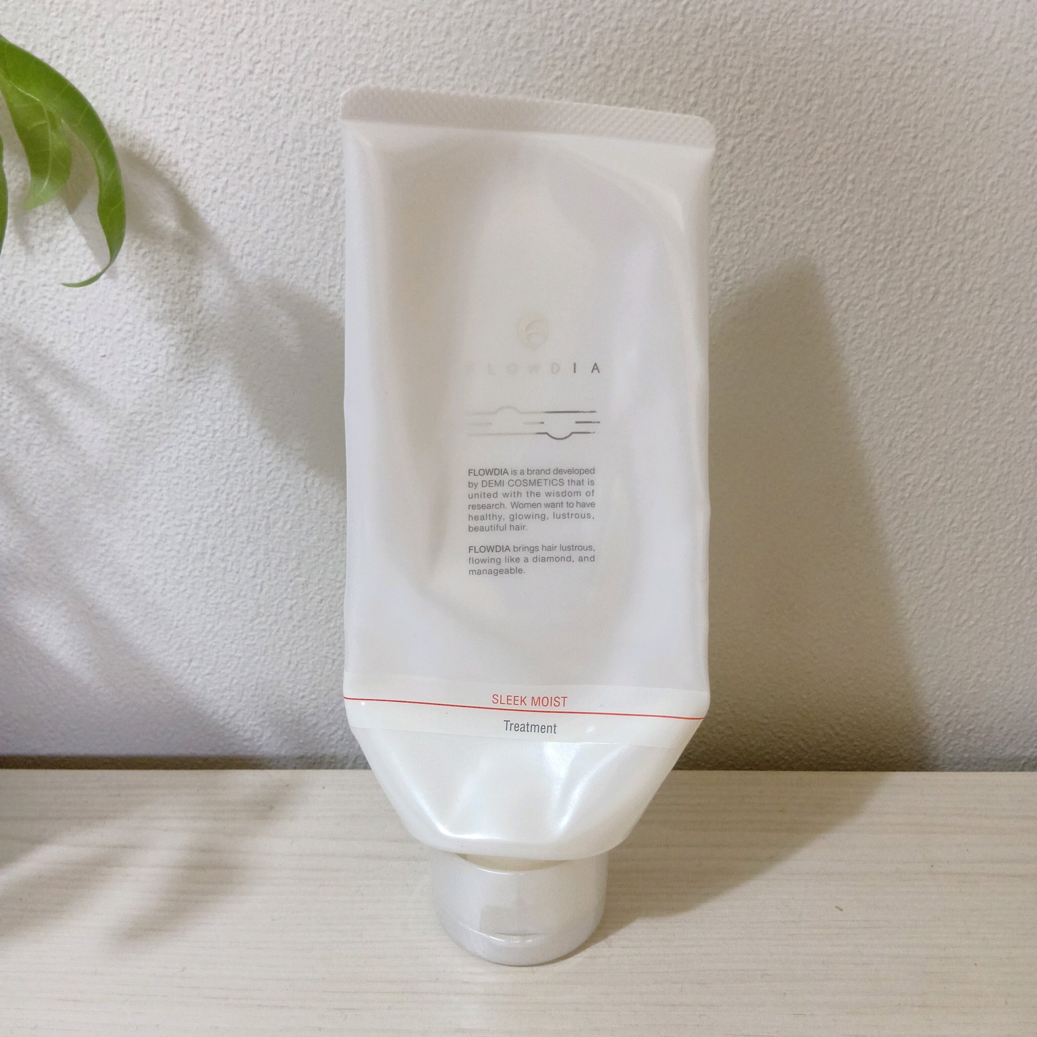 フローディア トリートメント スリークモイスト/FLOWDIA/洗い流すヘアトリートメントを使ったクチコミ（1枚目）