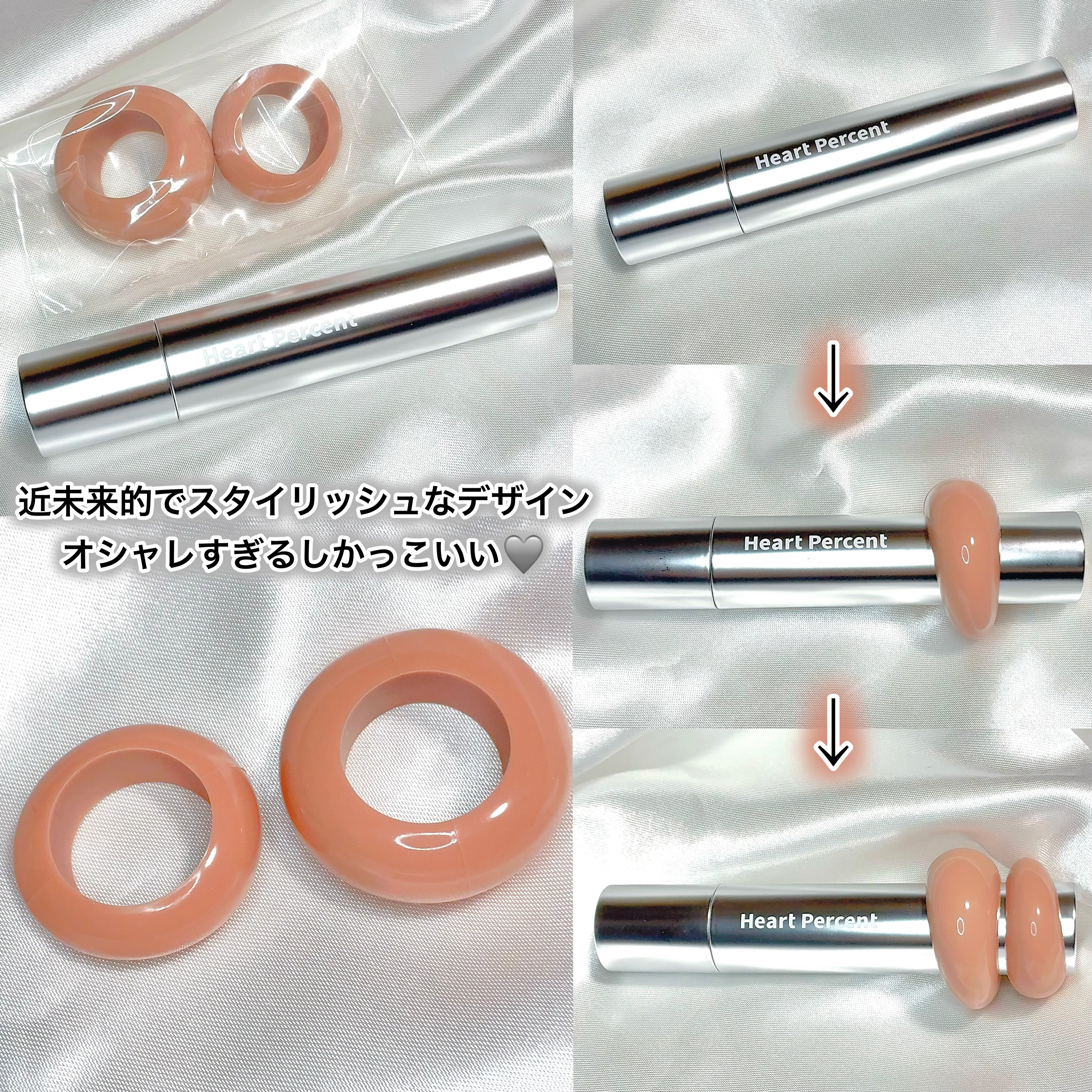 ドットオンムードリップペンシル/Heart Percent/リップライナーを使ったクチコミ（2枚目）