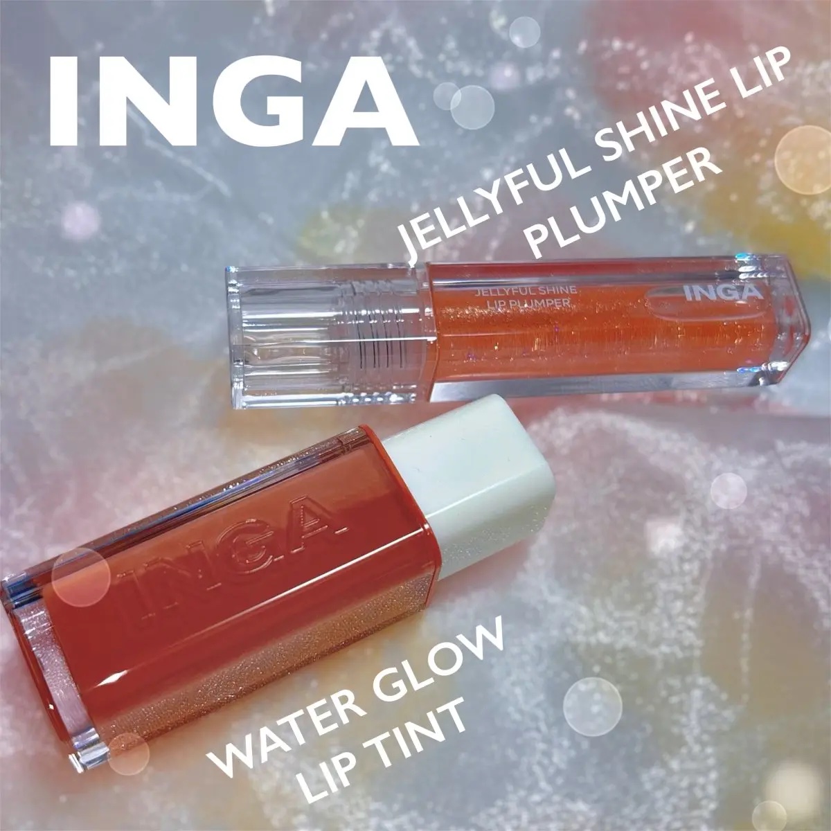 ウォーターグローリップティント/INGA/リップティントを使ったクチコミ（1枚目）