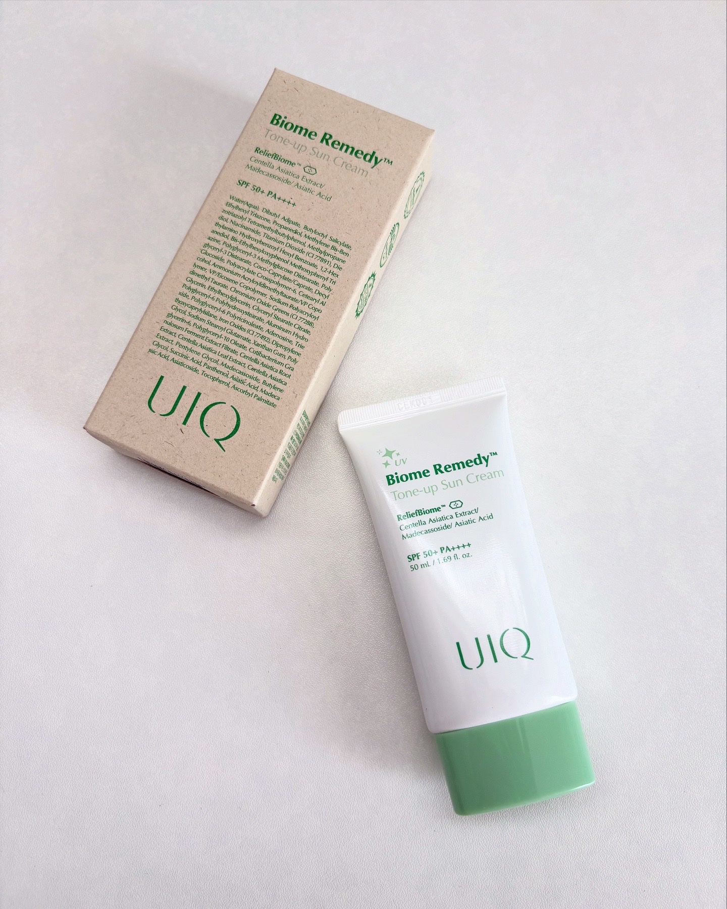 バイオームレメディグリーントーンアップUVクリーム / UIQ