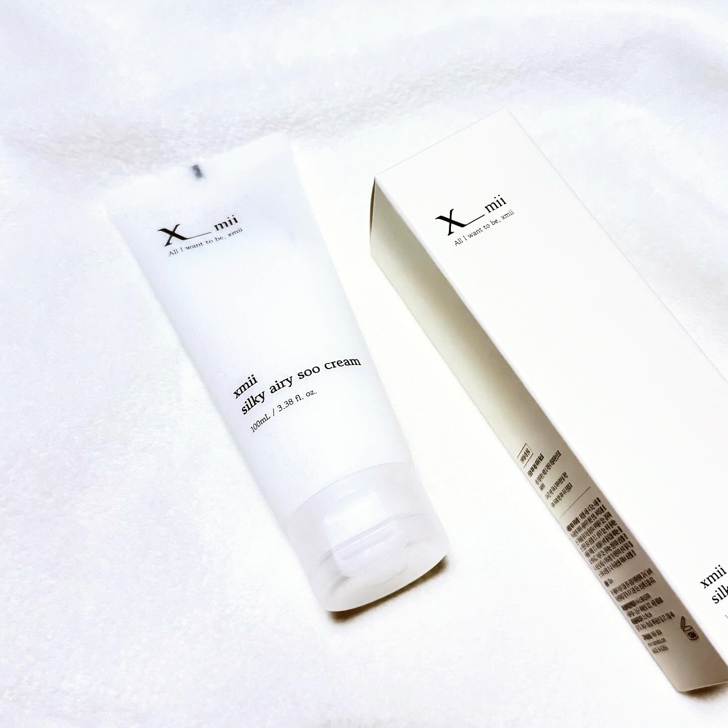 シルキーエアリーSooクリーム/xmii/フェイスクリームを使ったクチコミ（1枚目）