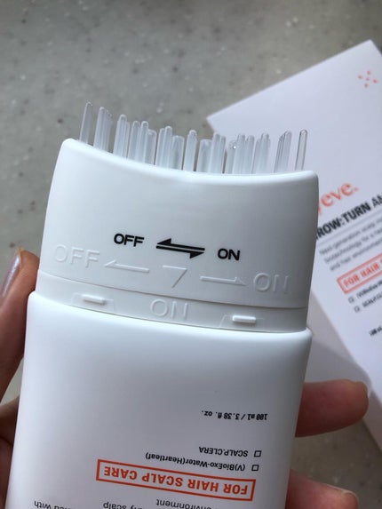 グローターン 100ml/リリーイブ/頭皮ローションを使ったクチコミ(3枚目)