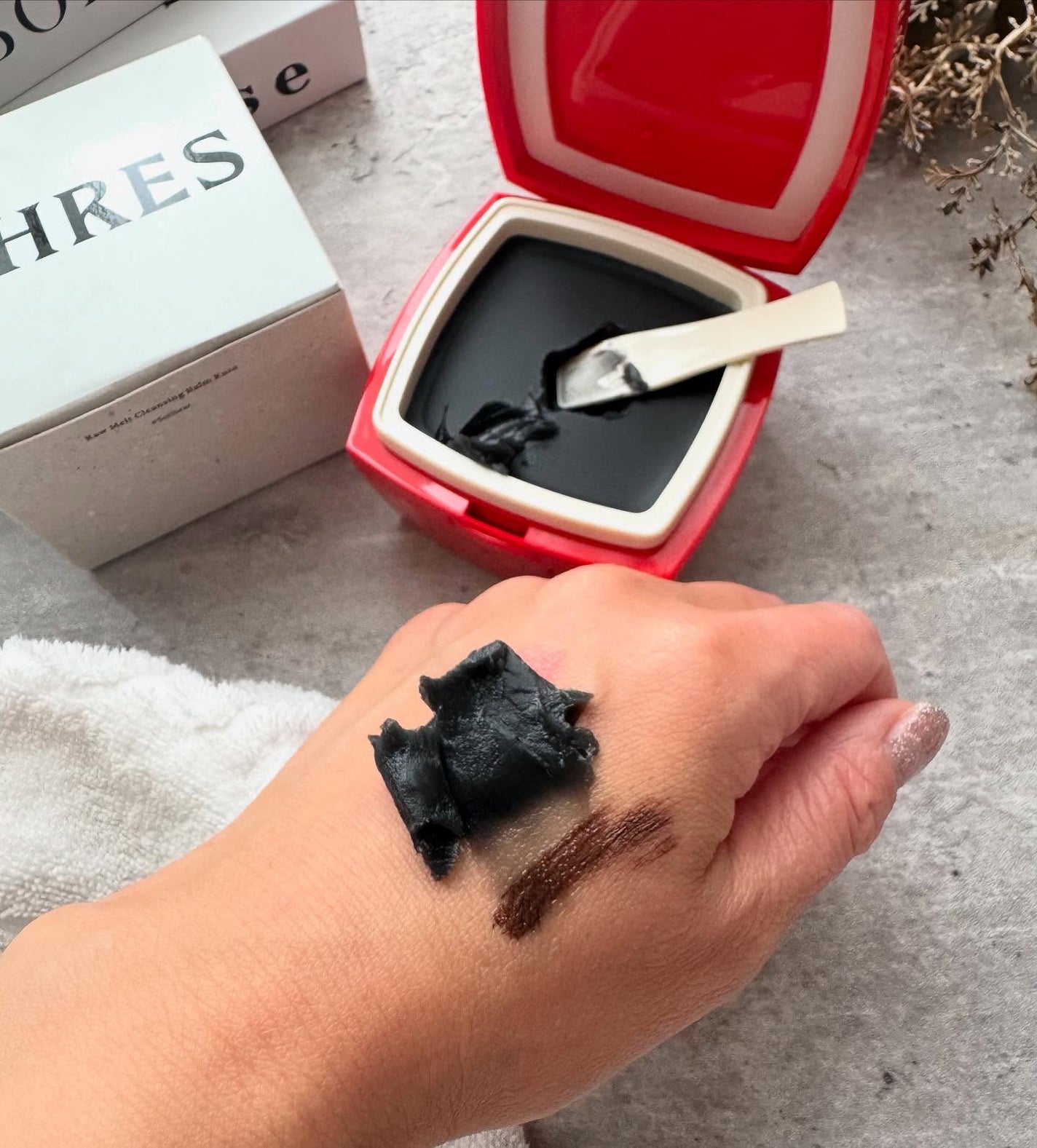 ローメルト クレンジングバーム クロ/アーレス/クレンジングバームを使ったクチコミ(5枚目)