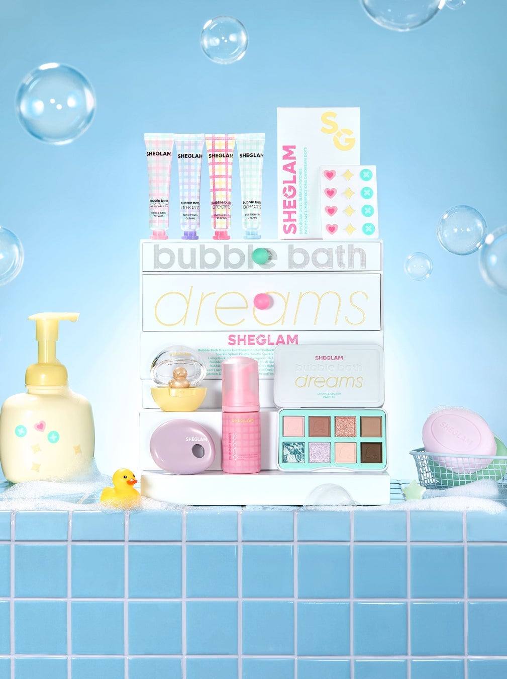 Bubble Bath Dreams Full Collection Set SHEGLAM