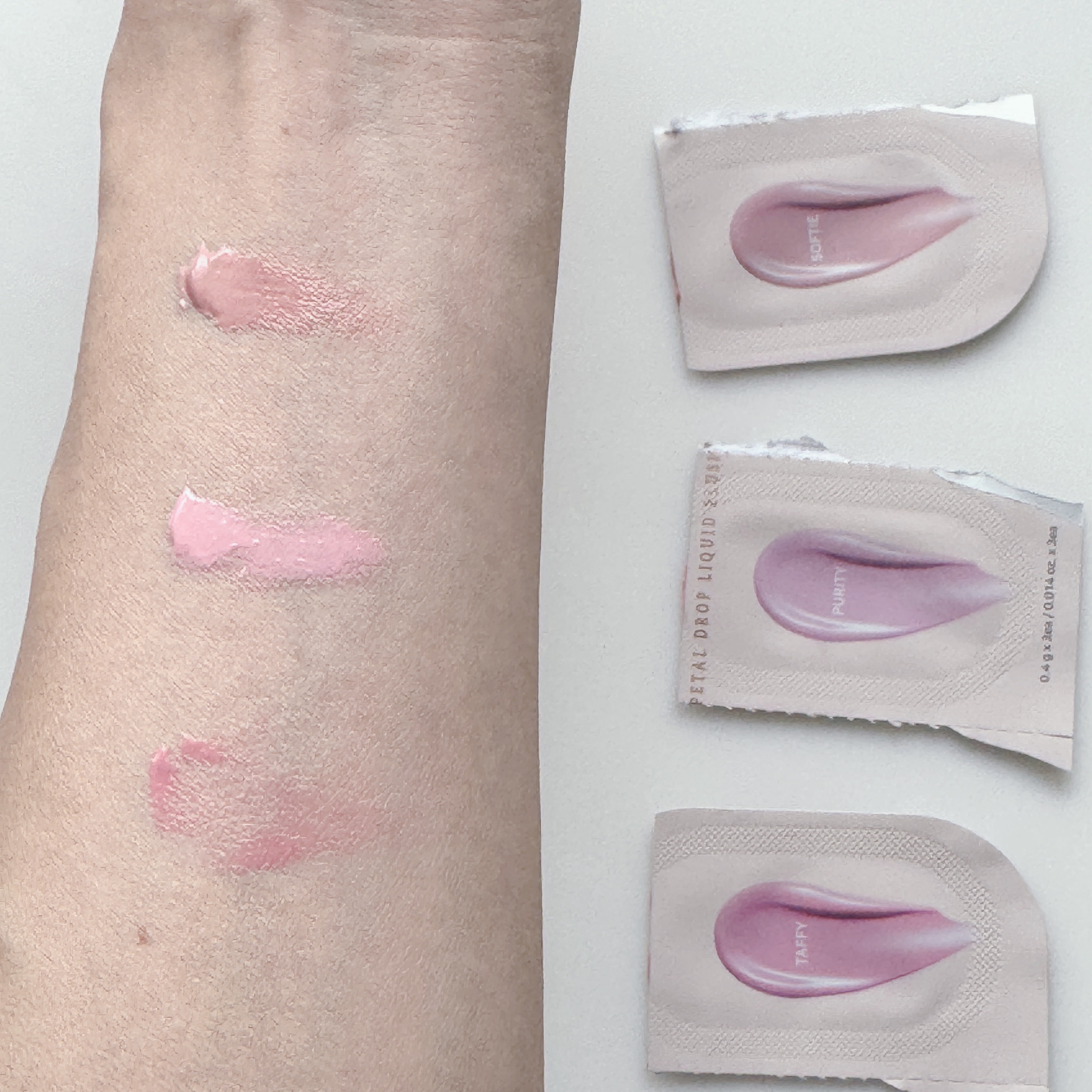 ペタルドロップリキッドブラッシャー ピュアリティ(PURITY)/DEAR DAHLIA/リキッドチークを使ったクチコミ（2枚目）