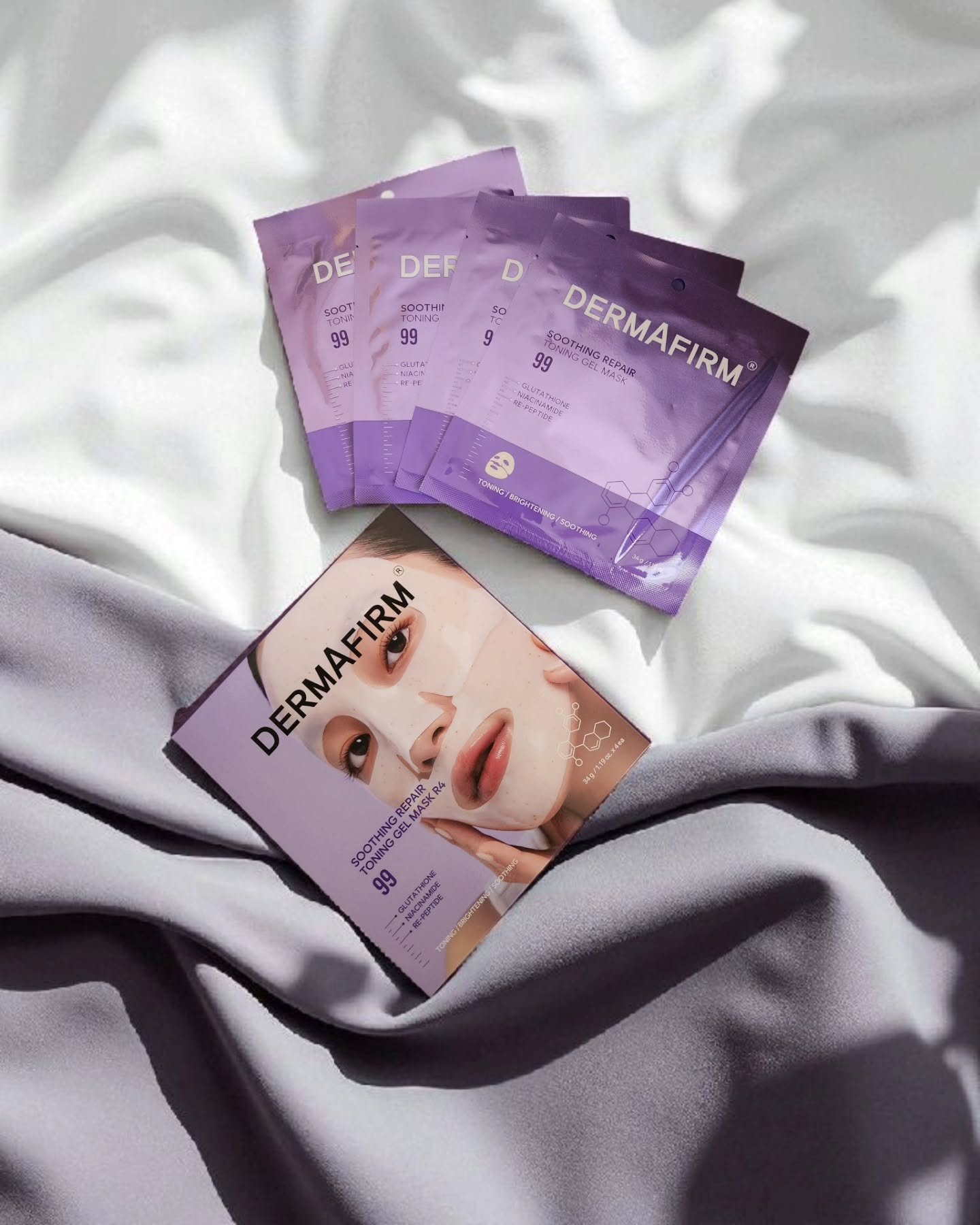 スージングリペア トーニングゲルマスク/ダーマファーム/シートマスク・パックを使ったクチコミ（1枚目）