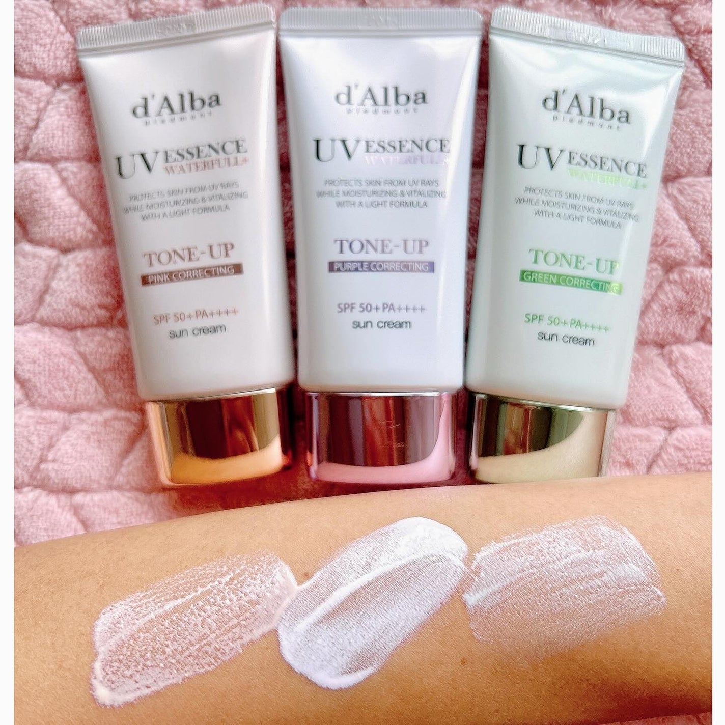 ダルバ ウォータフル トーンアップ サンクリーム(パープル)/ダルバ/日焼け止めクリームを使ったクチコミ(6枚目)