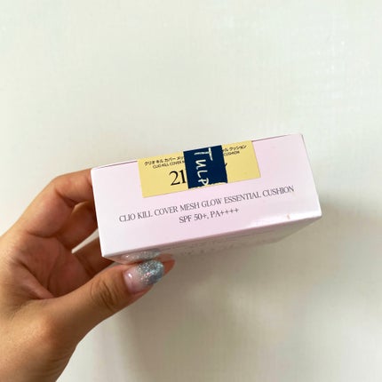 キルカバー メッシュ グロウ エッセンシャル クッション/CLIO/クッションファンデーションを使ったクチコミ(5枚目)
