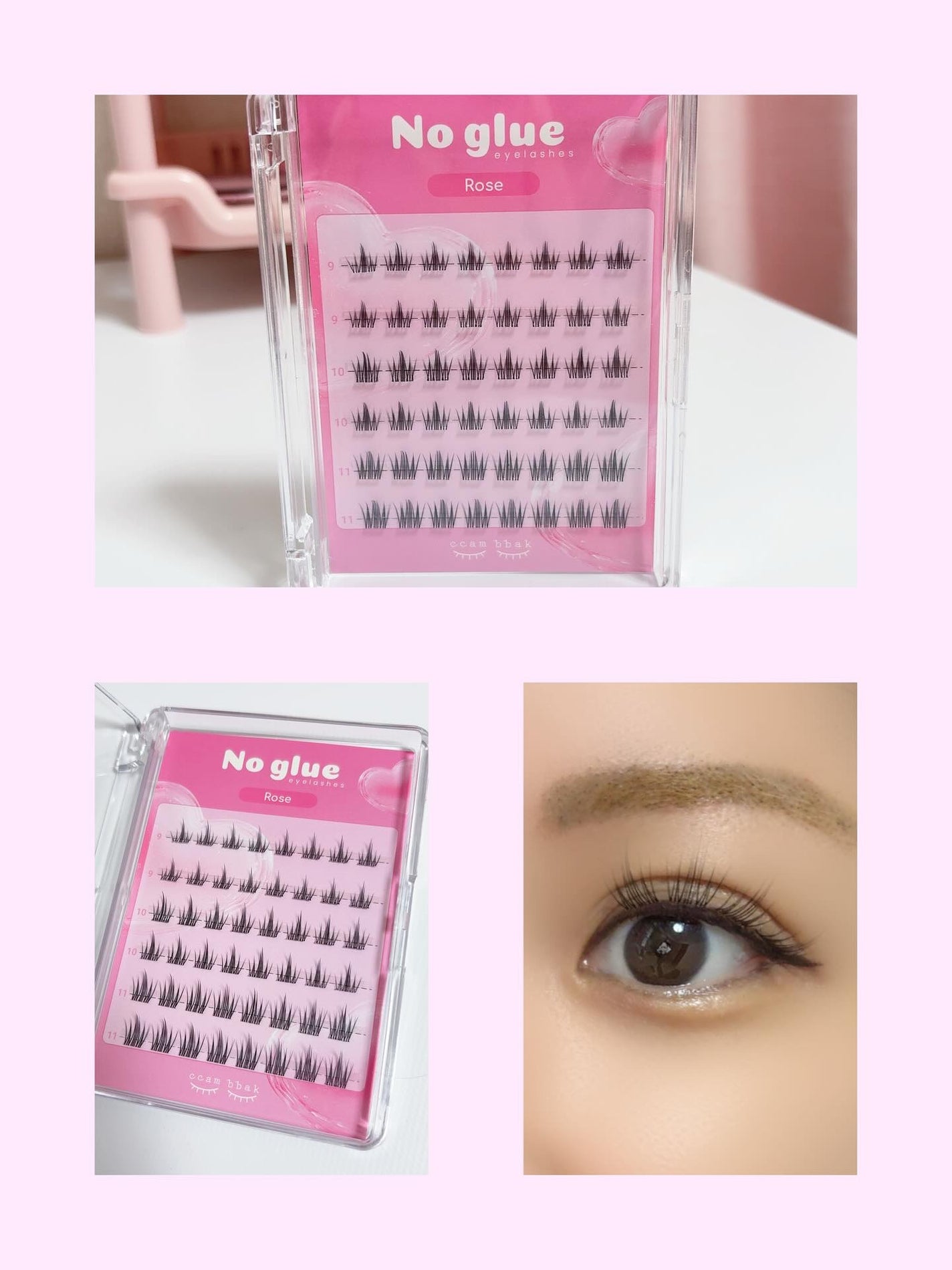 ノーグルーラッシュ/CCAM BBAK/つけまつげを使ったクチコミ(3枚目)