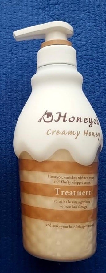 クリーミーハニー シャンプー/トリートメント トリートメント本体/ハニーチェ/市販シャンプーの画像