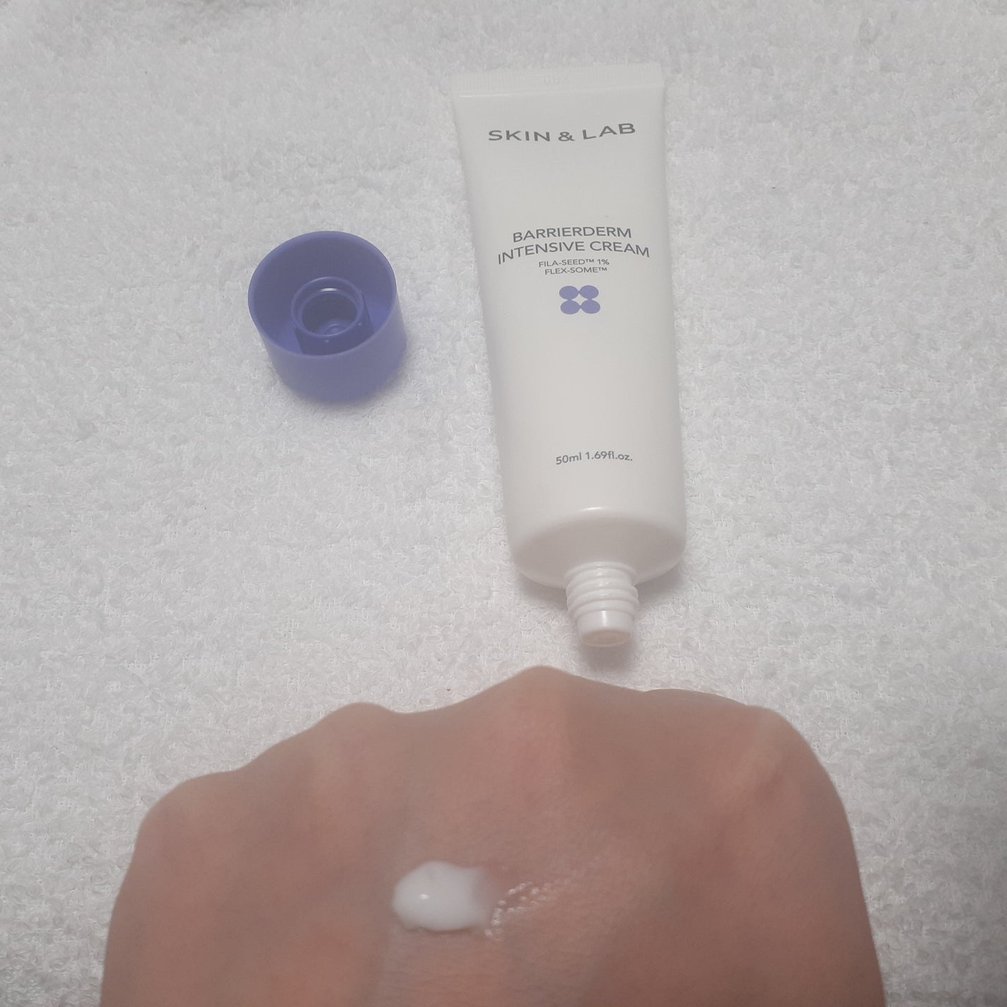 バリアダームモイストクリーム/SKIN&LAB/フェイスクリームを使ったクチコミ(3枚目)