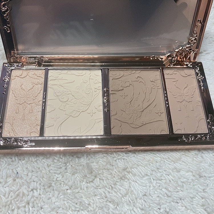 胡蝶雲肩 シェーディングパレット/FlowerKnows/シェーディングを使ったクチコミ（2枚目）