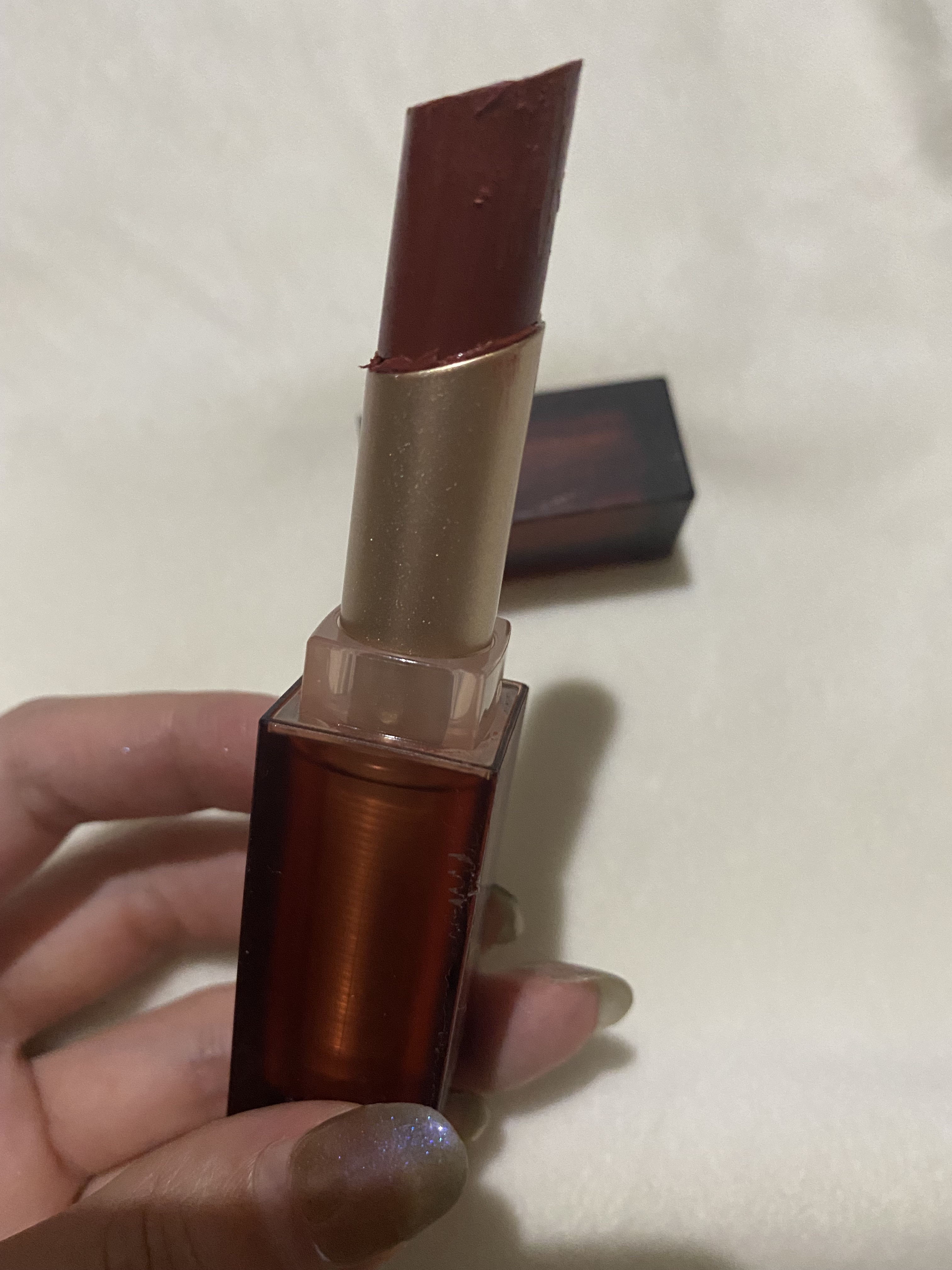 センシュアル リップ スティック  03 アザレアオレンジ/anjir/口紅を使ったクチコミ（1枚目）