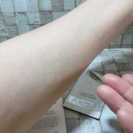 ホワイトニングクリアセラム/エトヴォス/美容液を使ったクチコミ(6枚目)