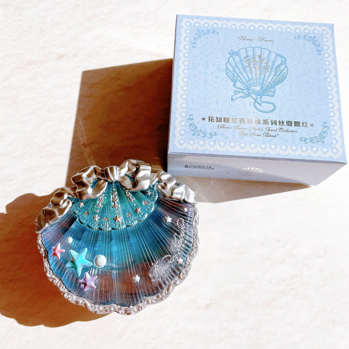 シェルズジュエルコレクション サテンチーク/FlowerKnows/パウダーチークを使ったクチコミ(2枚目)