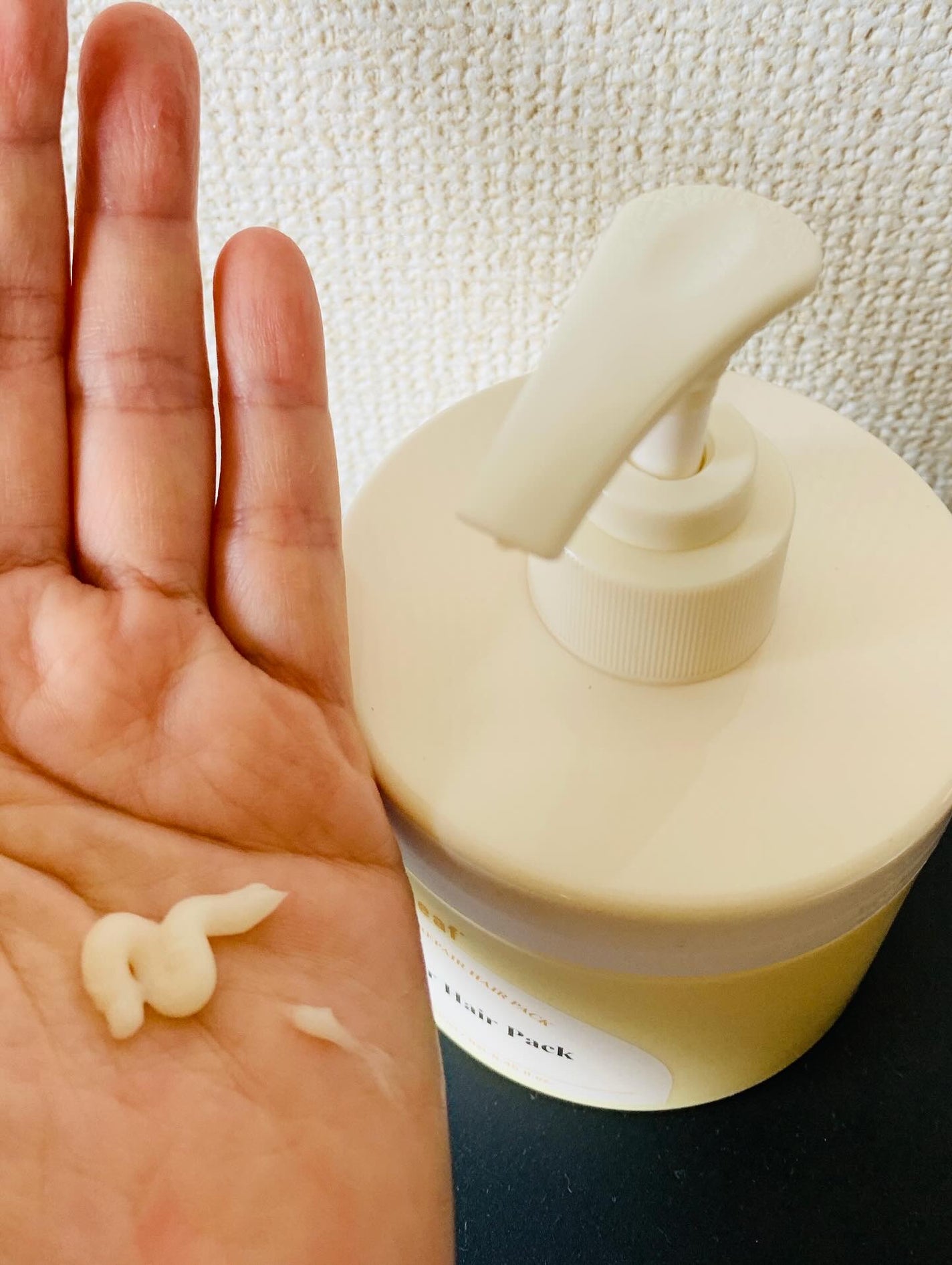 オリジンリペアヘアパック/Daleaf/ヘアマスク・ヘアパックを使ったクチコミ(3枚目)