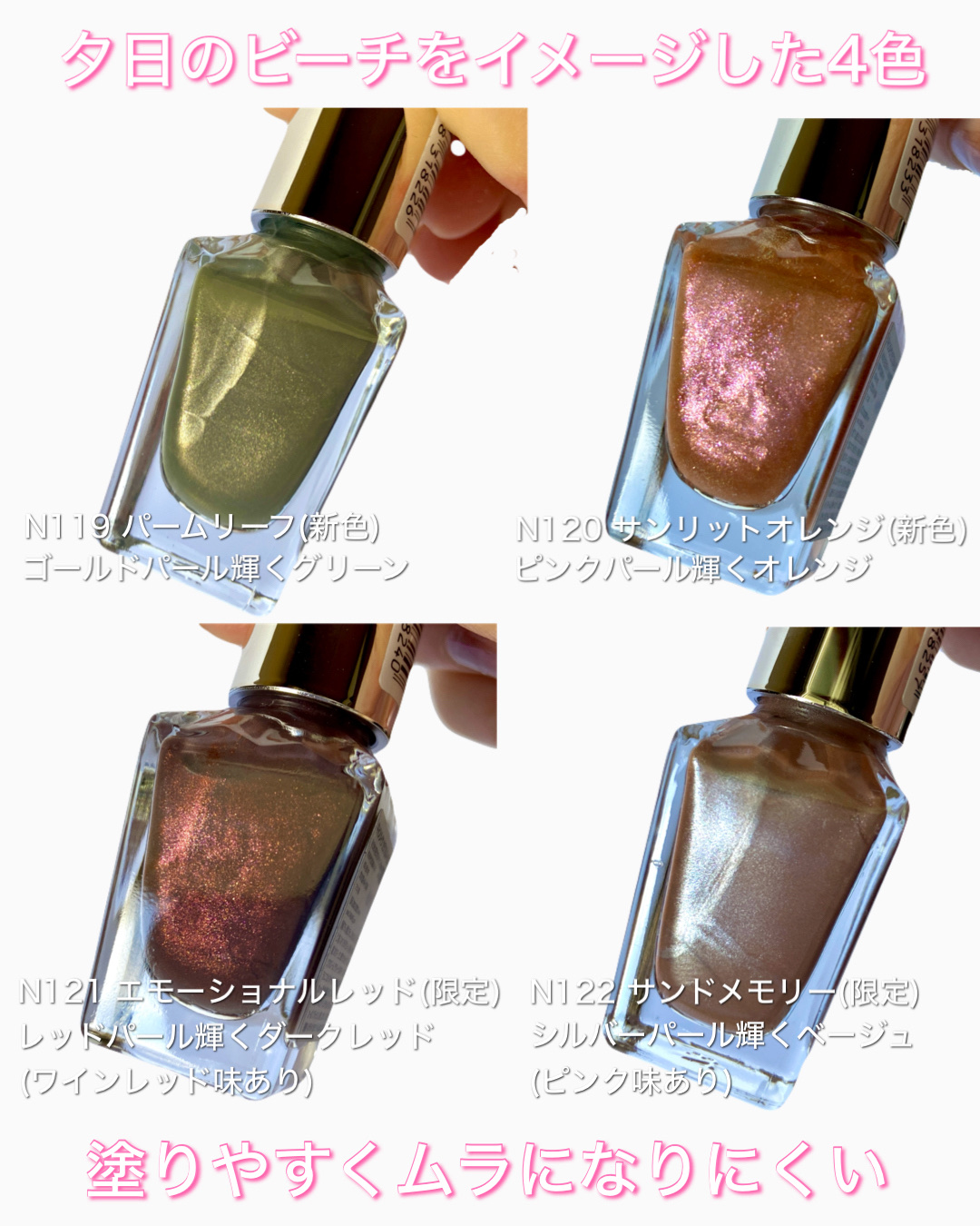 カラフルネイルズ/キャンメイク/マニキュアを使ったクチコミ（2枚目）