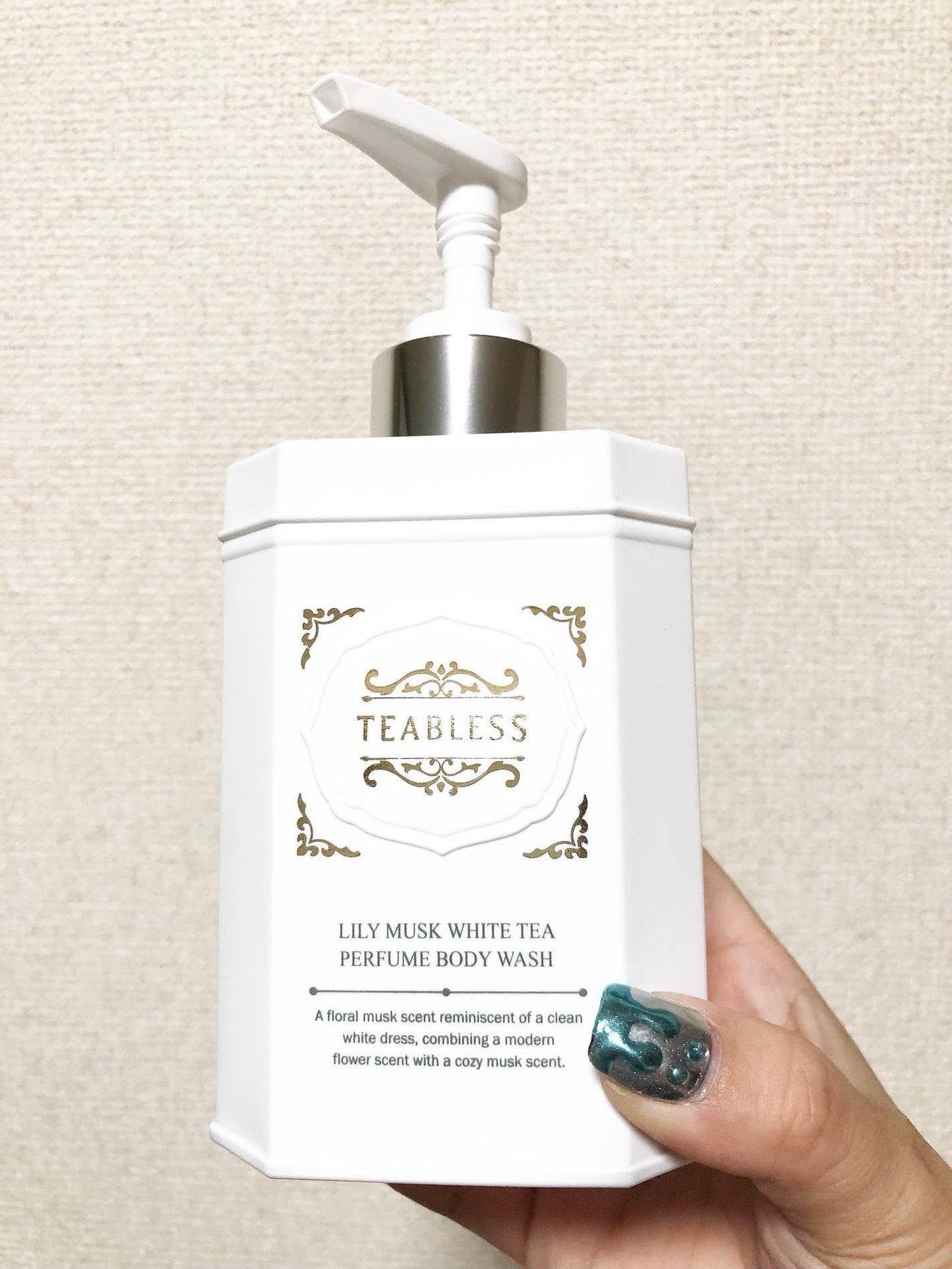 パフュームボディウォッシュ リリームスクホワイトティー/TEABLESS/ボディソープを使ったクチコミ(3枚目)