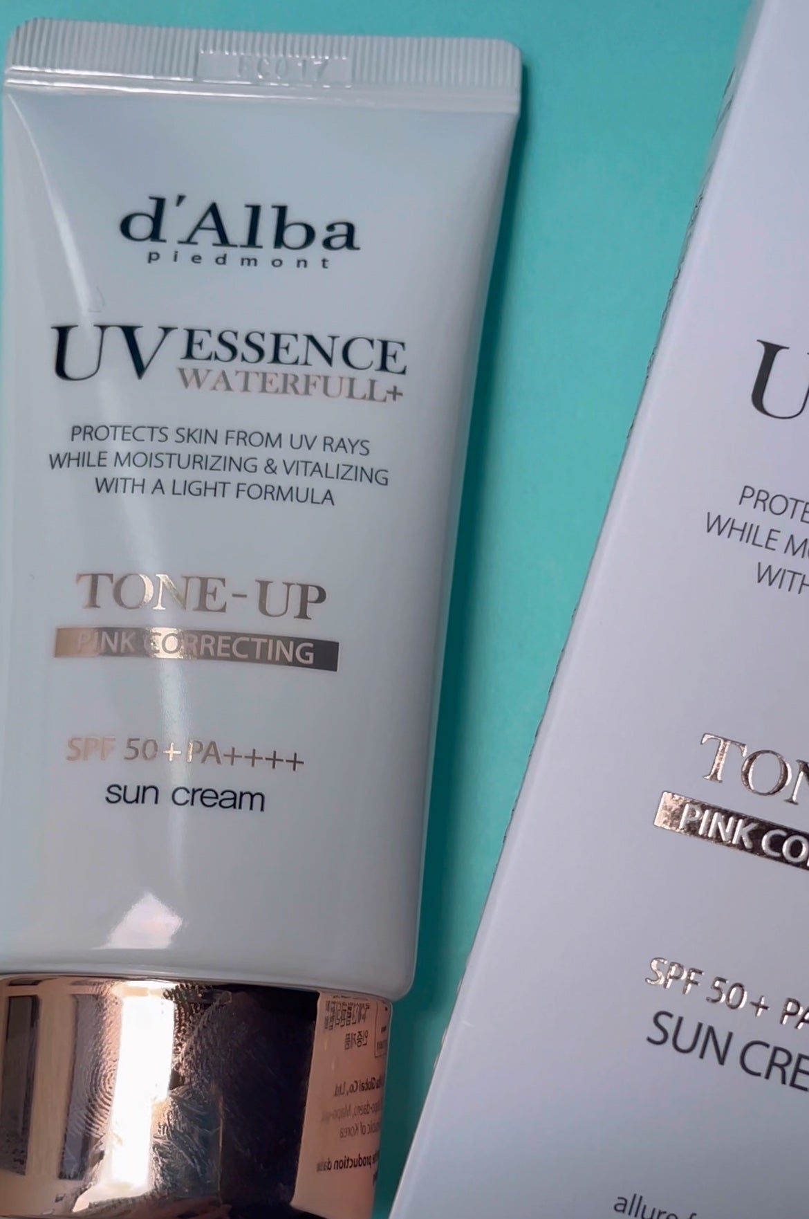 ウォータフルトーンアップサンクリーム/ダルバ/日焼け止めクリームを使ったクチコミ(1枚目)