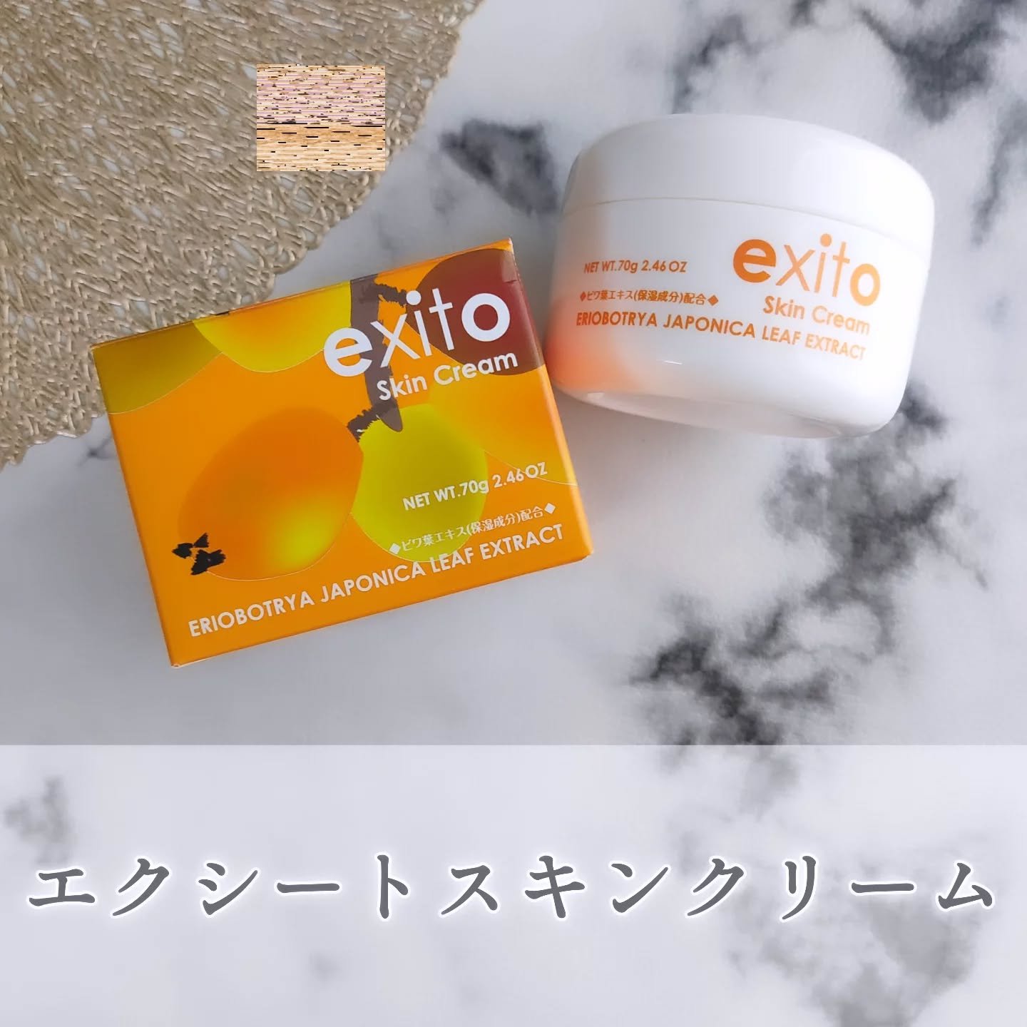 エクシートスキンクリーム70g×5個 ビワの葉 ビワエキス 抗炎症 かゆみ 粘膜